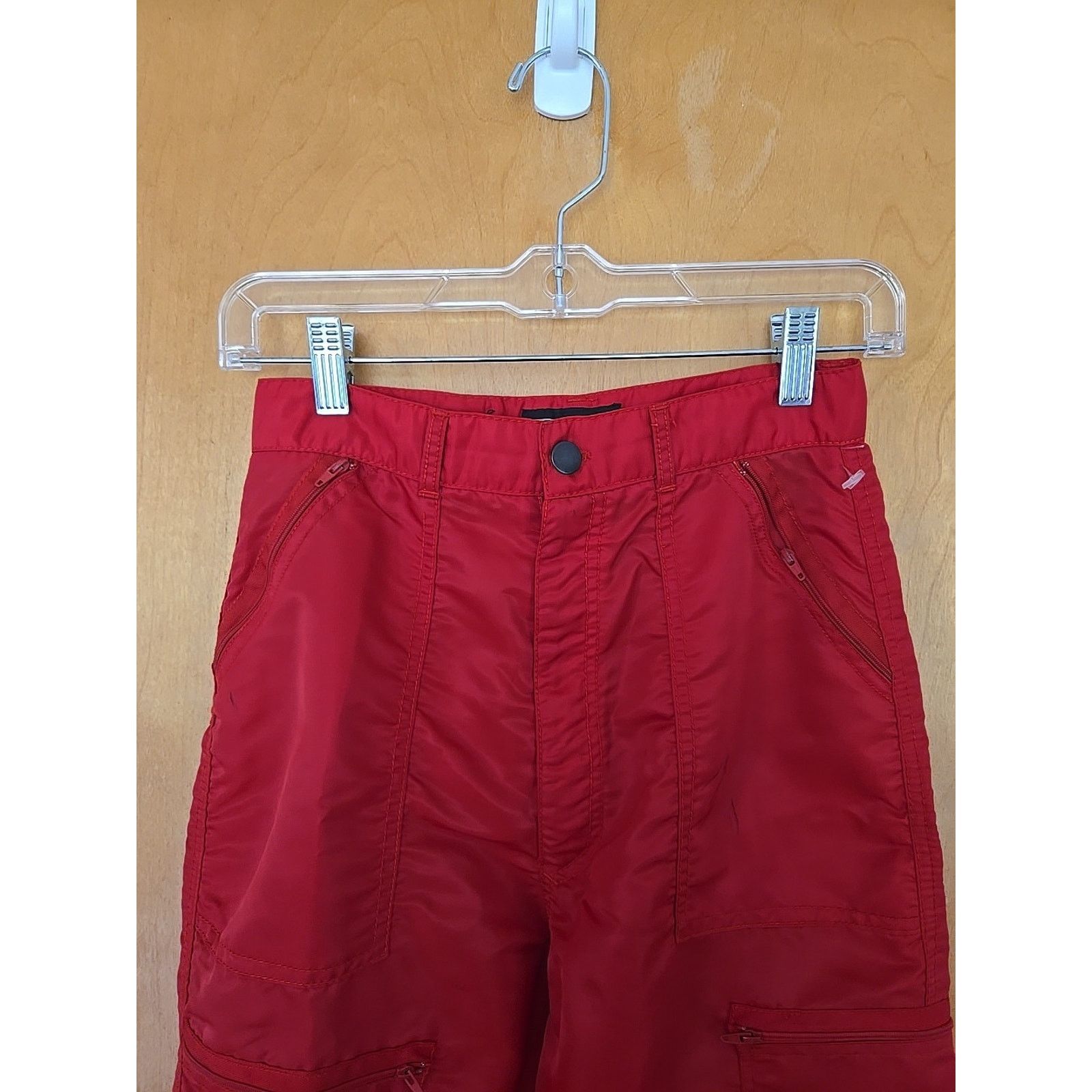 Spitfire Spitfire Nylon Red Parachute Nylon Hot Pants Size 9/10 Size 26" / US 2 / IT 38 - 2 Thumbnail