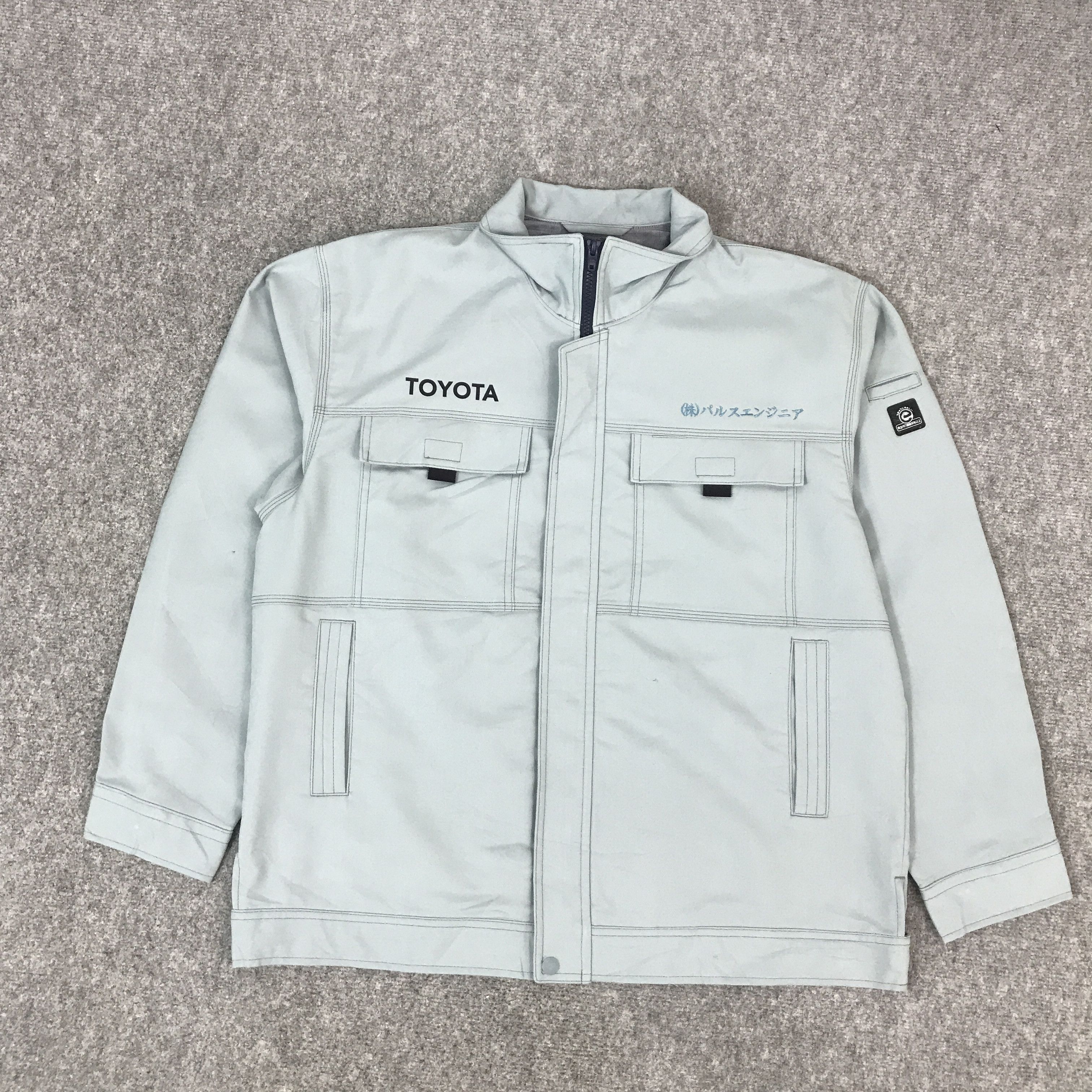 Japanese Brand TOYOTA UNIFORM JAPAN MOTORSPORT CUSTOM JACKET Size US L / EU 52-54 / 3 - 2 Thumbnail