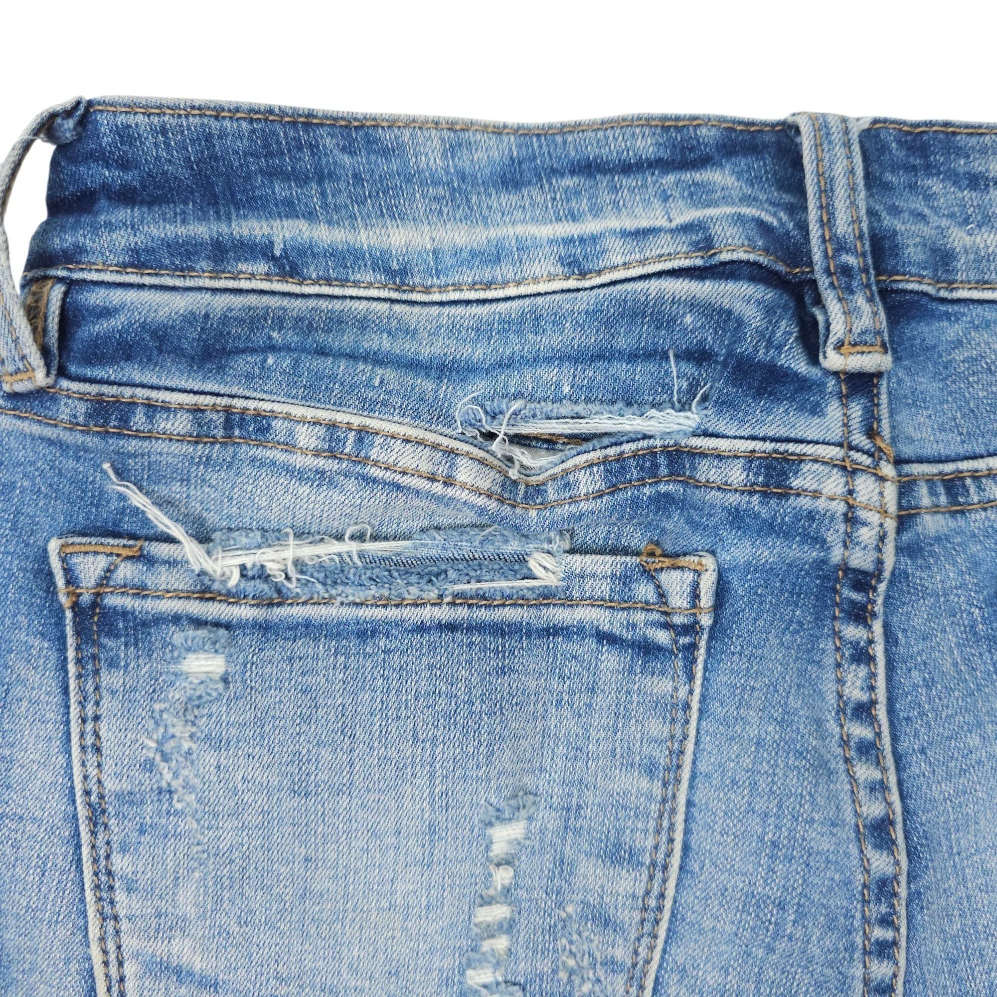 Kancan USA KanCan Nala Mid Rise Ankle Skinny Jeans Women 7/27 Distresse Size 28" / US 6 / IT 42 - 7 Thumbnail