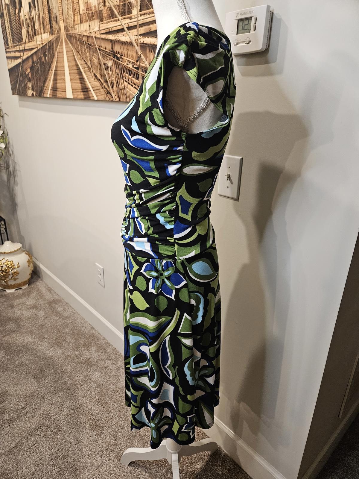 Designer EN FOCUS Studio Floral Print Dress - Size 6 Size M / US 6-8 / IT 42-44 - 6 Thumbnail