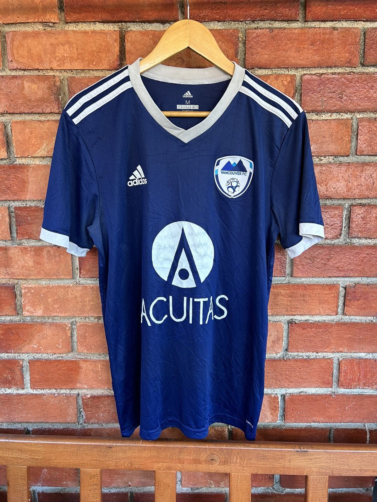image of Adidas Muller Vancouver Fc in Black/Blue, Men's (Size Medium)