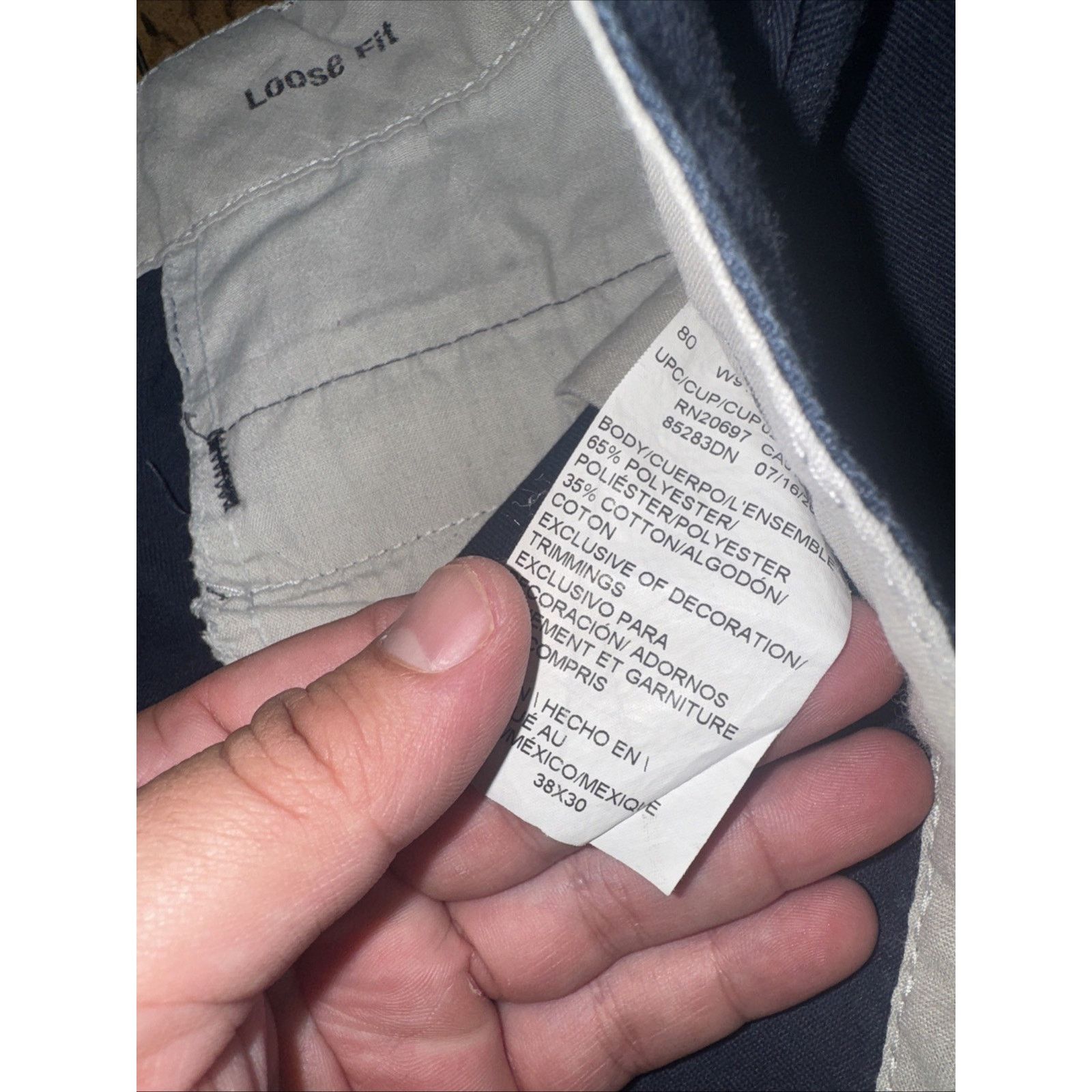 Dickies Vintage Dickies Loose Fit Double Knee Work Pants Blue 38x29 Size US 38 / EU 54 - 6 Thumbnail