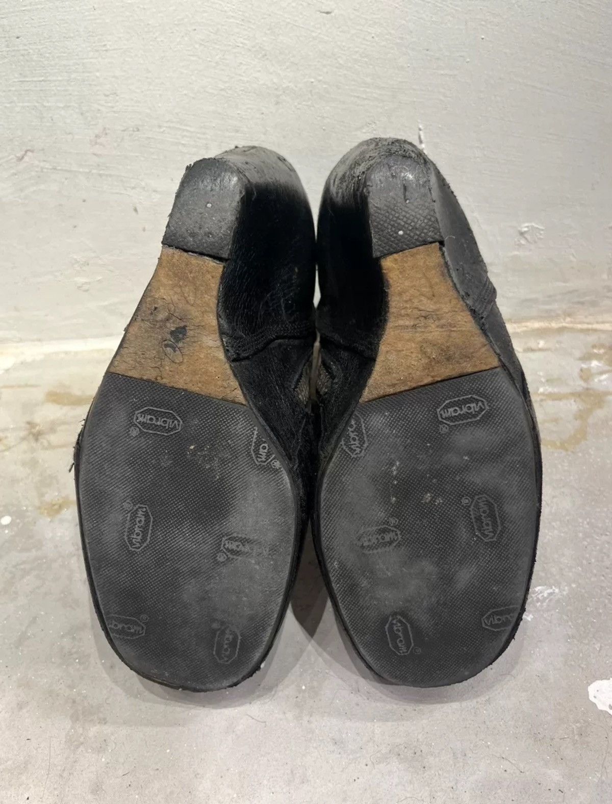 Rick Owens rick owens avant-garde leather wedge boots Size US 5 / IT 35 - 7 Thumbnail