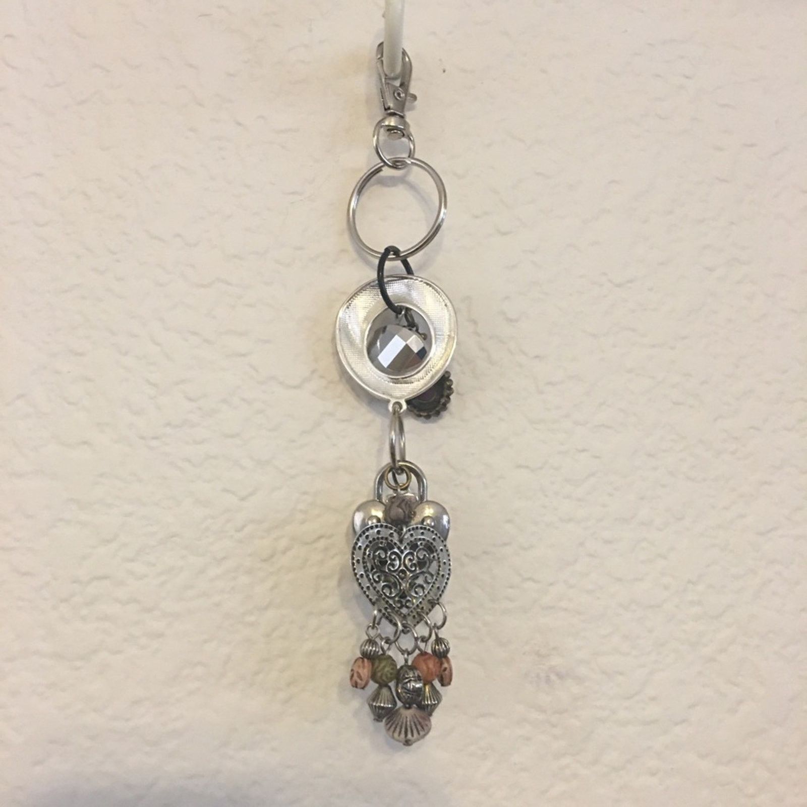 Vintage Vintage repurpose salvaged estate gem keychain Size ONE SIZE - 2 Thumbnail
