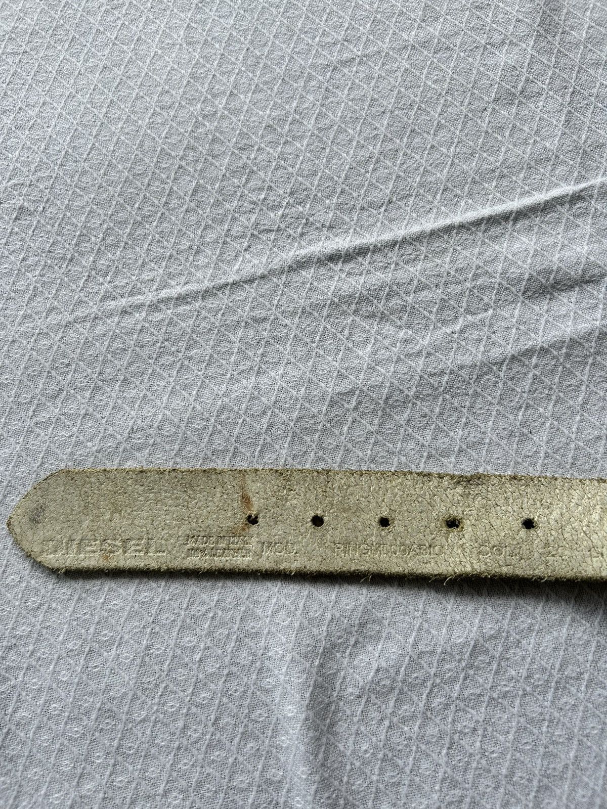 Diesel 💸BINDINGOFFER💸Diesel Y2k Leather Punk Belt Italy Size ONE SIZE - 8 Thumbnail