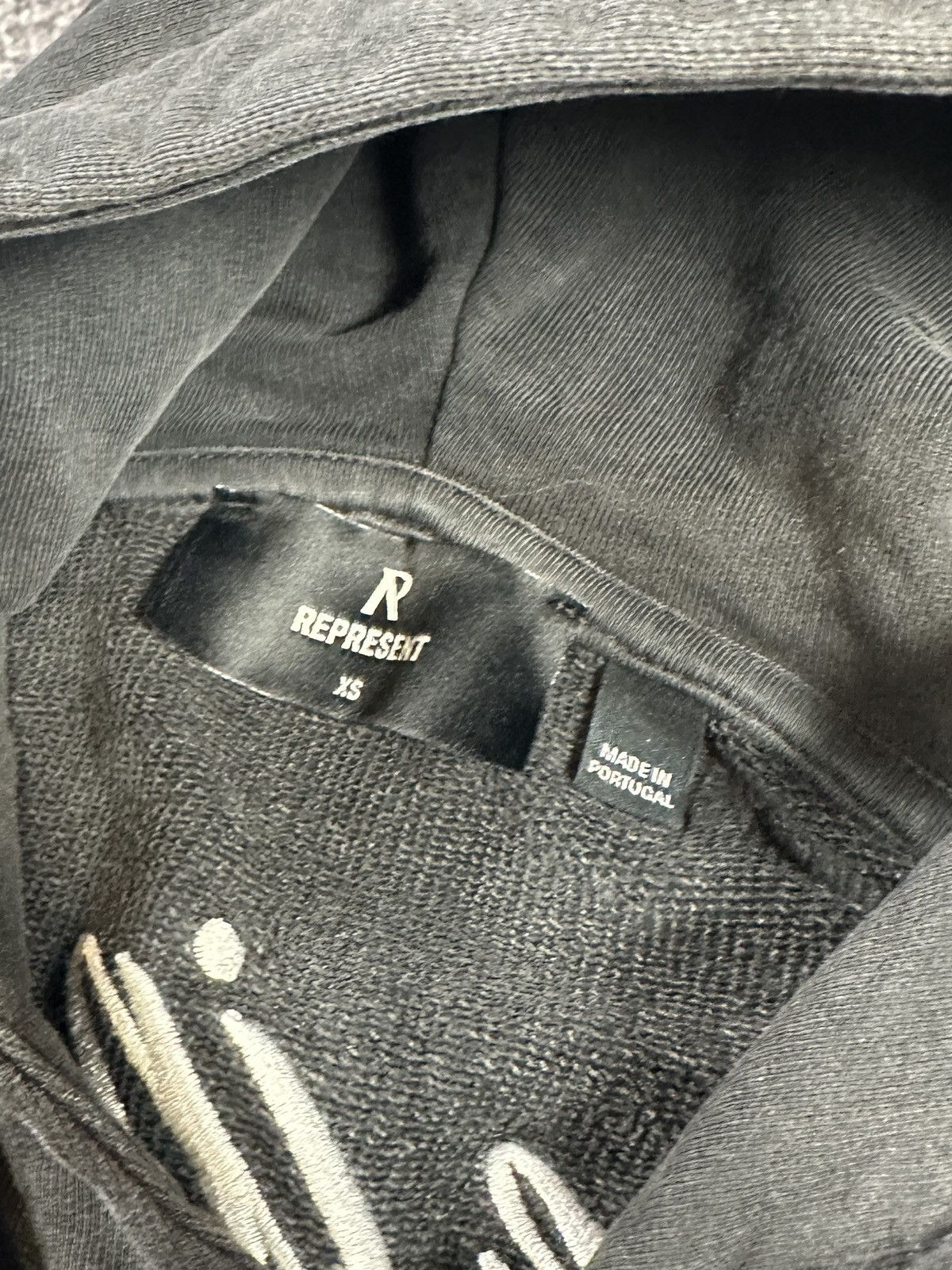 Represent Clo. Team Represent Big Back Logo Hoodie Streetwear S Rare Y2K Size US S / EU 44-46 / 1 - 6 Thumbnail