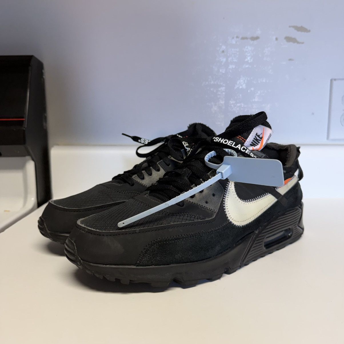 Nike × Off-White Nike x Off White Air Max 90 Size US 13 / EU 46 - 3 Thumbnail