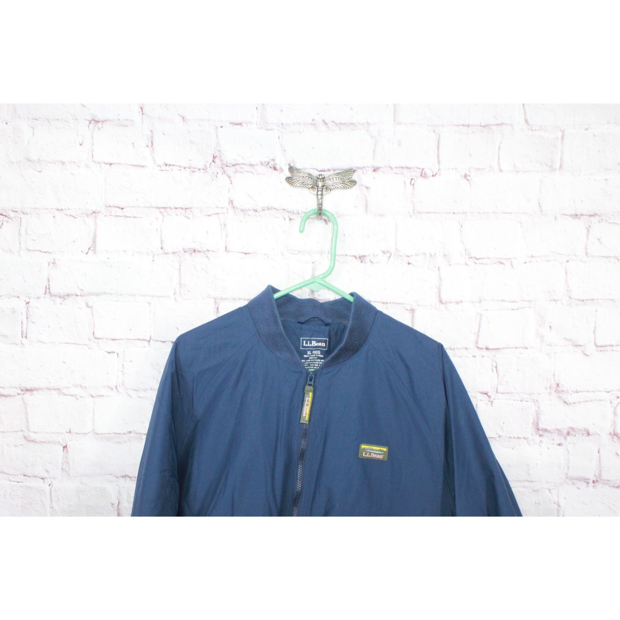 L.L. Bean LL Bean Men's 3 Season Bomber Jacket Nautical Navy Size XL Size US XL / EU 56 / 4 - 2 Thumbnail