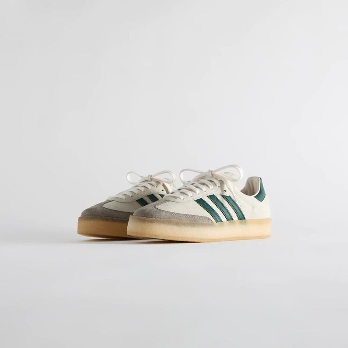 Adidas Ronnie Fieg x Clarks x 8th Street Samba 'Chalk White' | Grailed