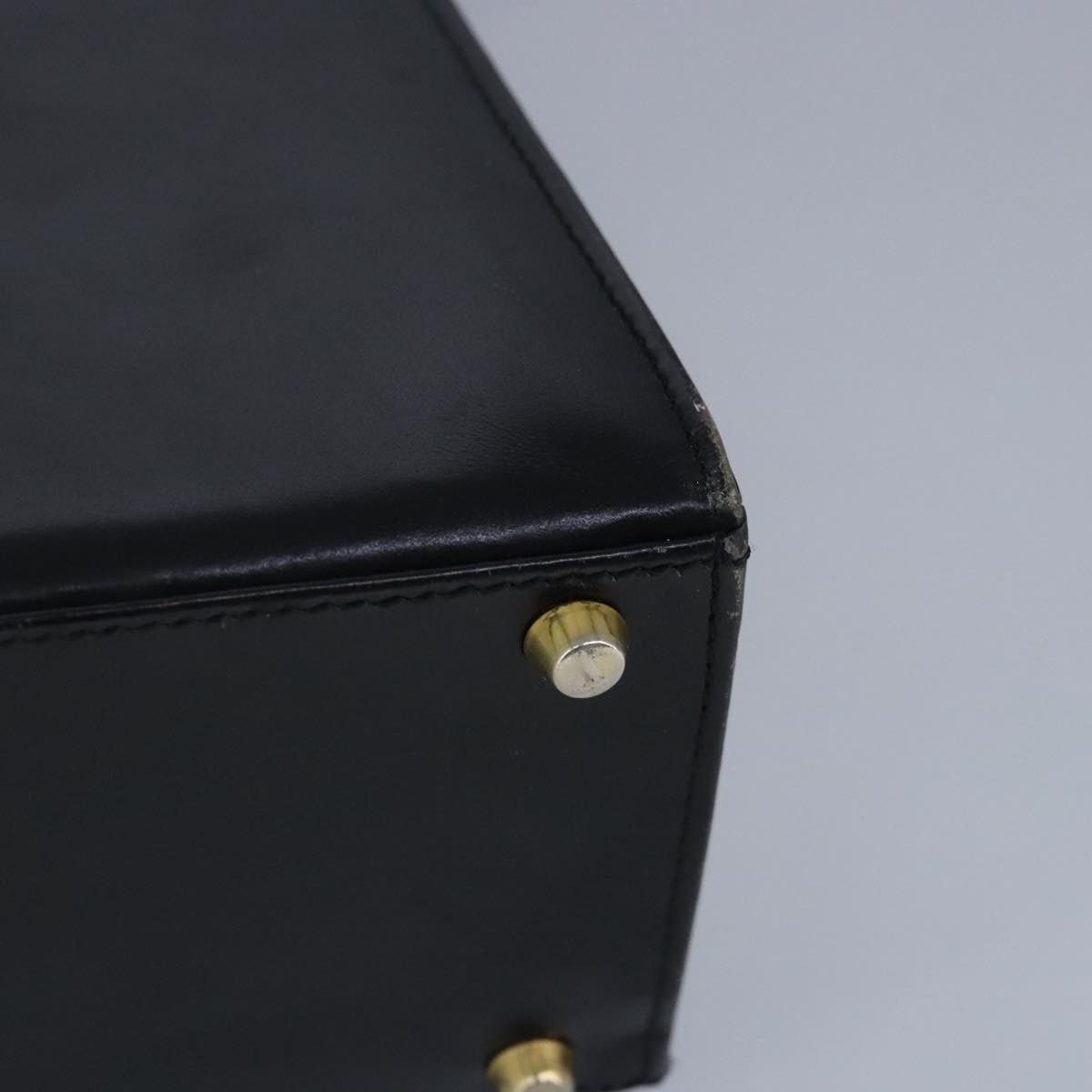 Versace Gianni Versace Shoulder Bag Leather Black Gold Size ONE SIZE - 9 Thumbnail