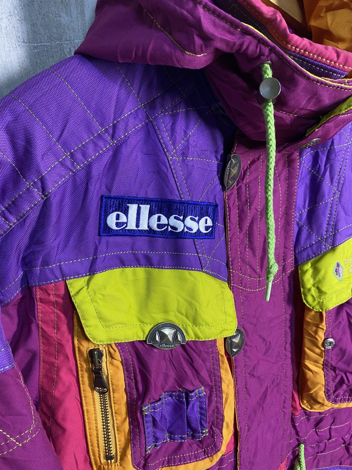 Ellesse Vintage 1993 Slovenija Ski Team Alpine Ellese Ski Jacket Size US S / EU 44-46 / 1 - 6 Thumbnail