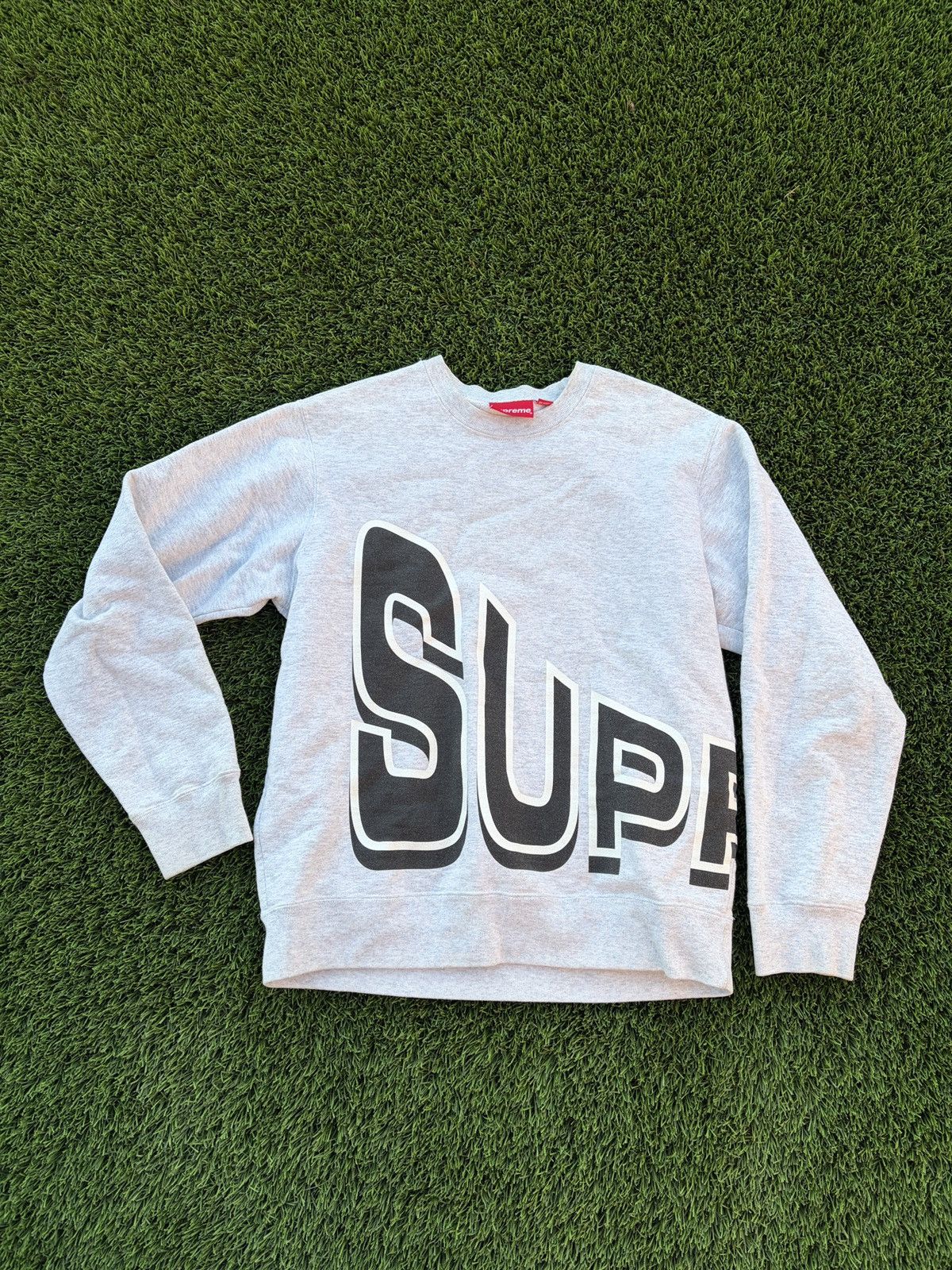 Supreme Supreme Side Arc Crewneck Size US M / EU 48-50 / 2 - 1 Thumbnail