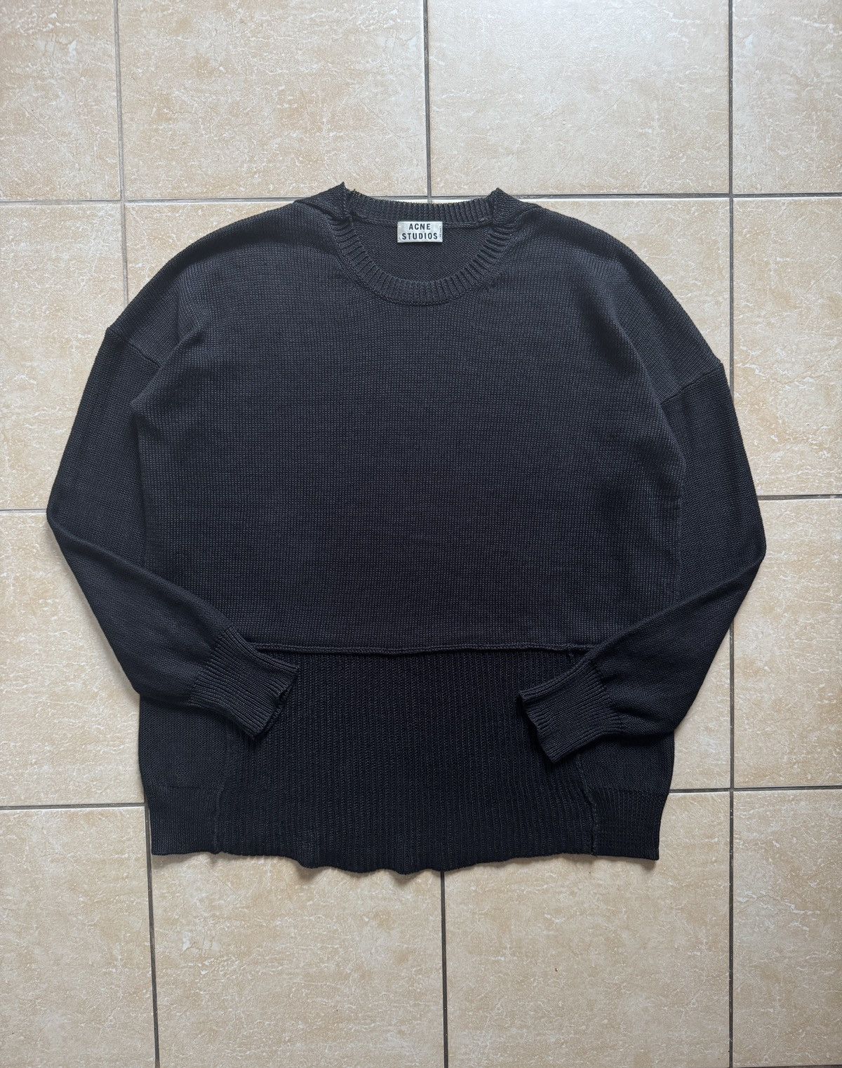 Acne Studios Vintage Acne Studios Steven SS13 Linen Sweater | Grailed