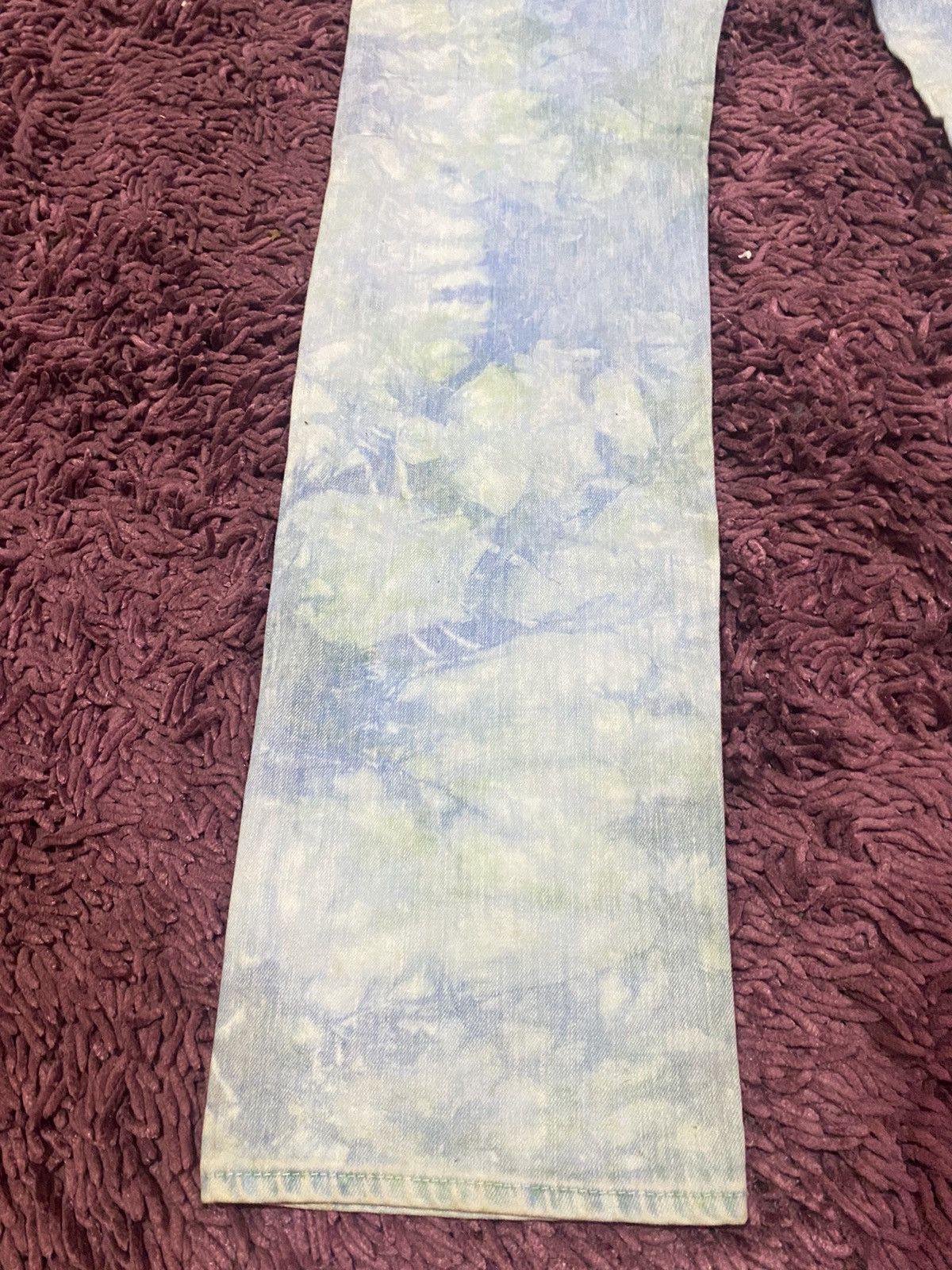 Vintage RARE🔥 Vintage Takeo Kikuchi Japan Bleach Acid Wash Design Size US 33 - 12 Thumbnail