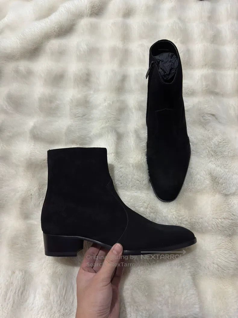Saint Laurent Paris Saint Laurent Paris Suede Men's Boots Size US 9 / EU 42 - 9 Thumbnail