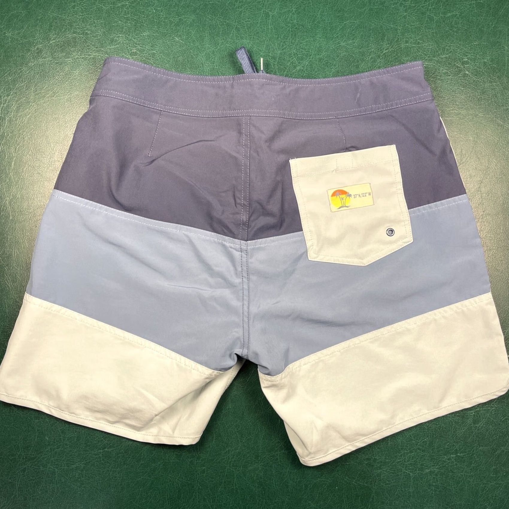 Marine Layer Marine Layer Board Shorts Men 34 Blue Stripe Beach Surf Poolside Size US 34 / EU 50 - 3 Thumbnail