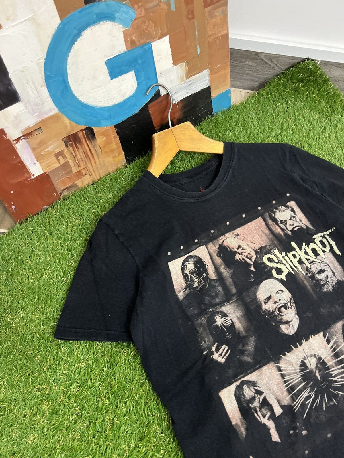 Band Tees Vintage y2k Slipknot 2016 Gildan T-Shirt rock band tee siz M Size US M / EU 48-50 / 2 - 2 Thumbnail
