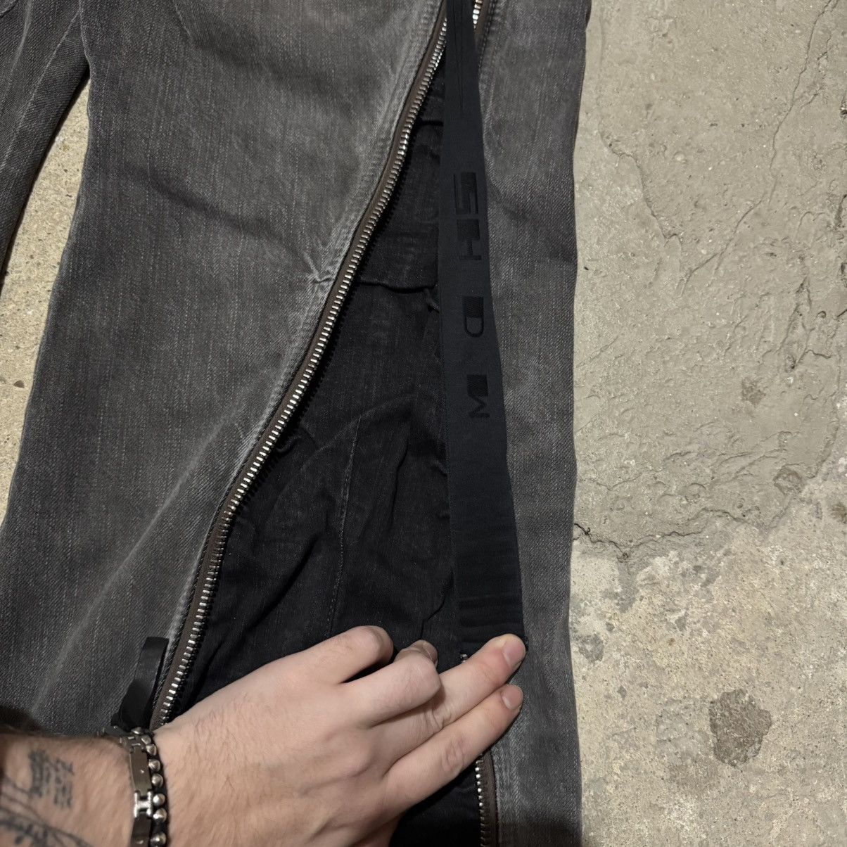 Rick Owens Rick Owens DRKSHDW Bolan Banana dark dust Size US 36 / EU 52 - 12 Thumbnail