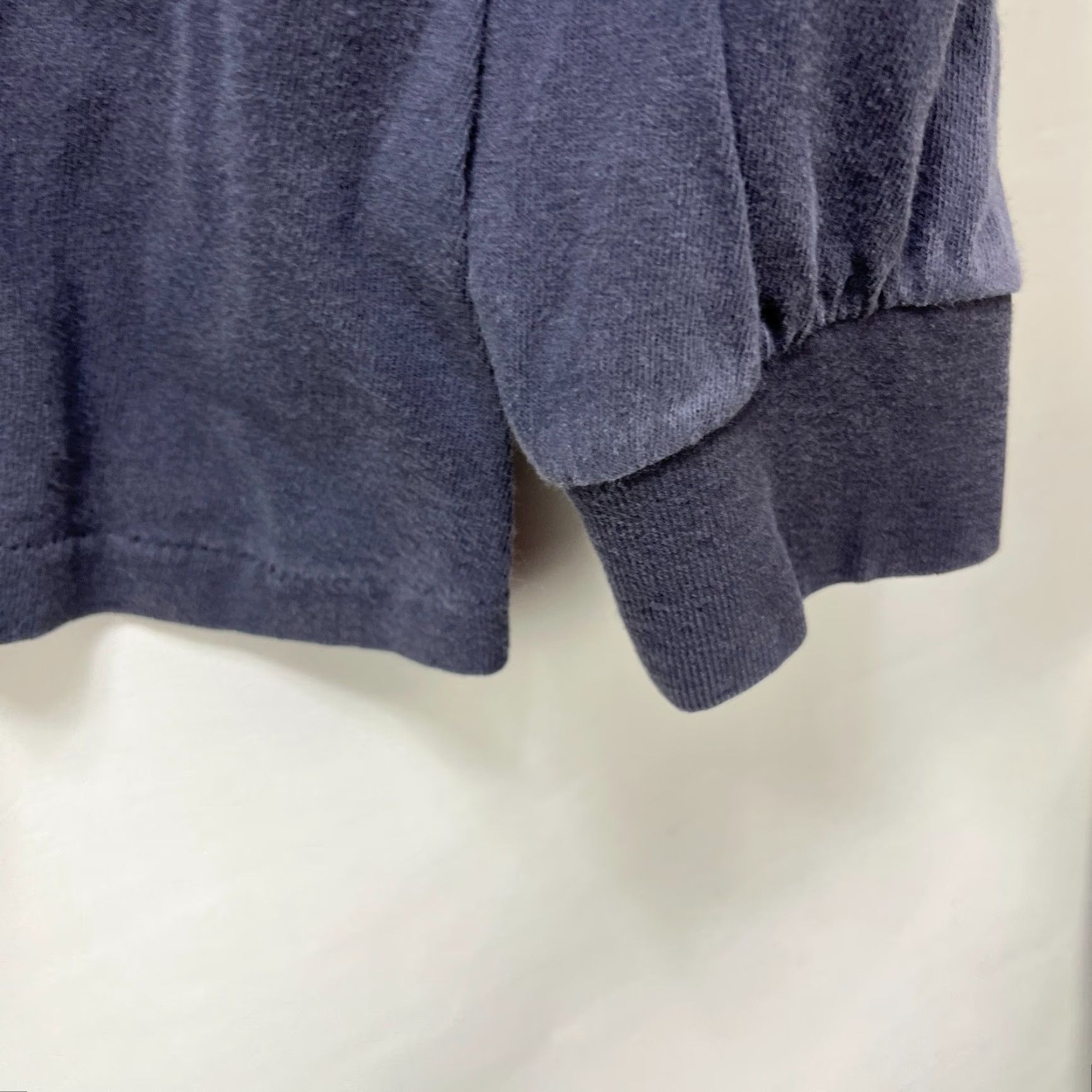 Adidas VINTAGE Adidas Turtleneck Long Sleeve Shirt L Gray 80s Sun Faded Trefoil Logo Men's Regular Knit Cotton Shirt Size US L / EU 52-54 / 3 - 6 Thumbnail