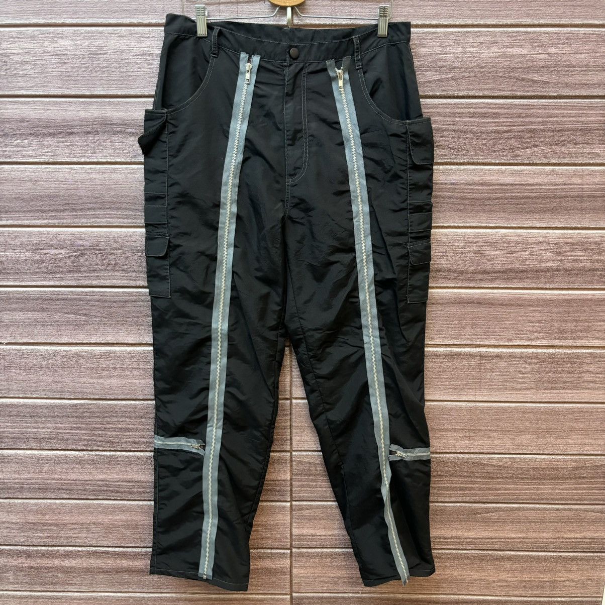 Designer Lewis Sterling Zipper Bondage Pants Size US 32 / EU 48 - 1 Thumbnail