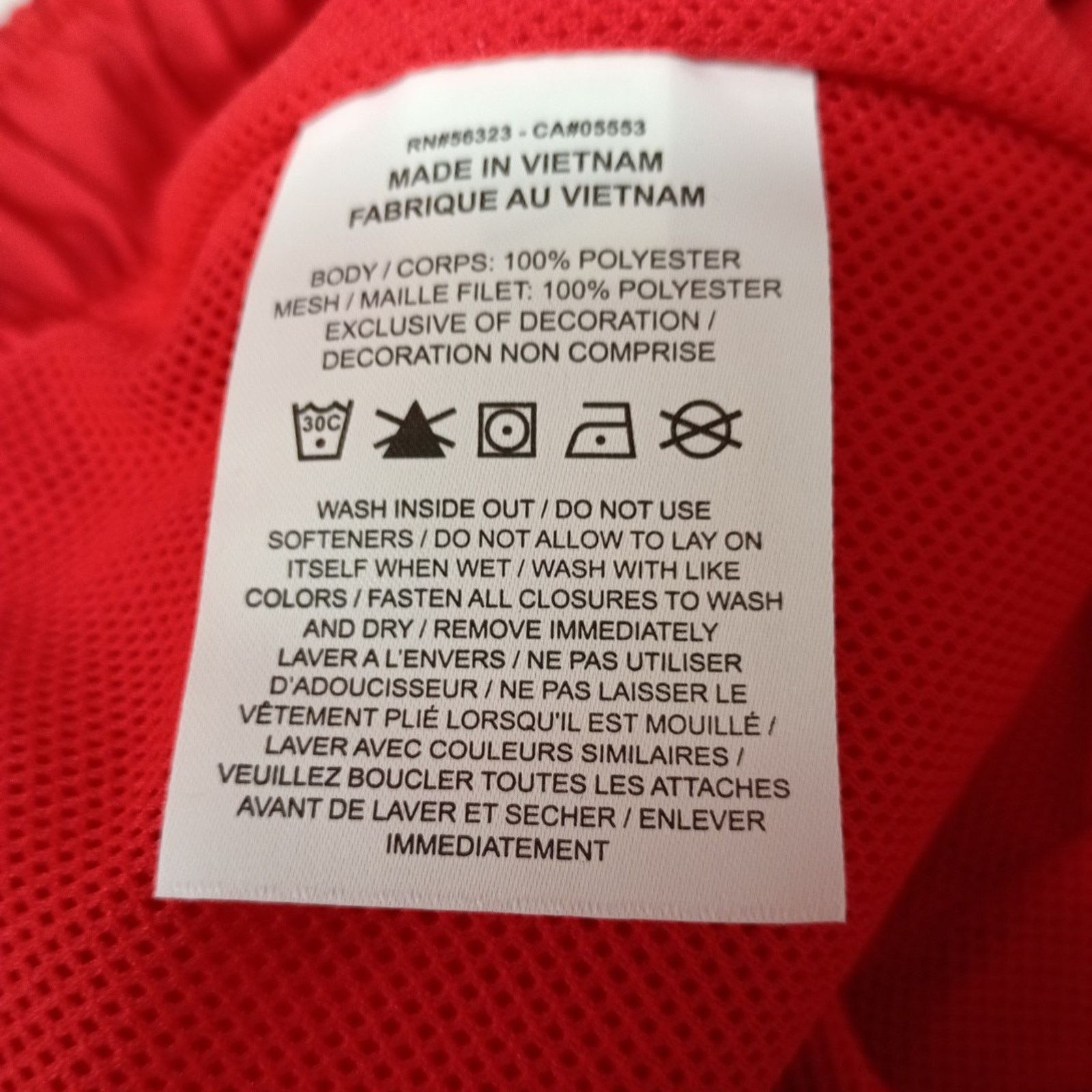 Nike Nike Woven Flow Shorts Red Standard Fit Men's 2XL 6" Inseam Size US 40 / EU 56 - 5 Thumbnail