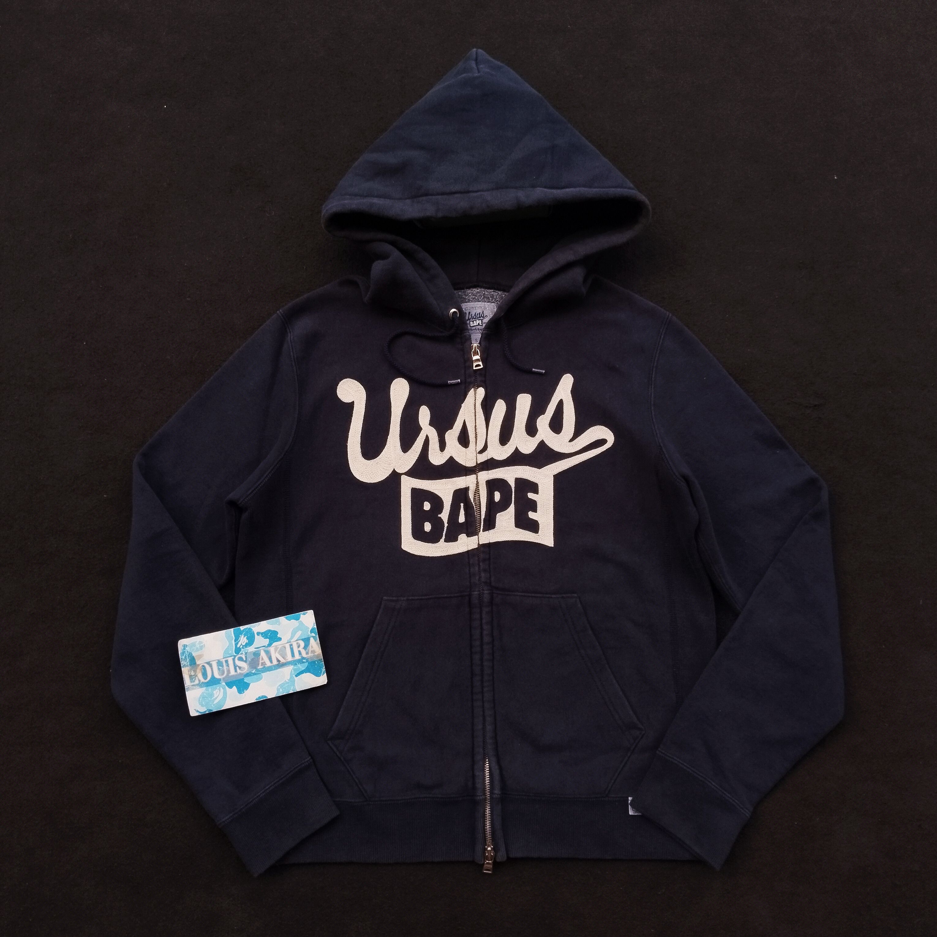 Bape Bape Ursus Embriodery Zip Hoodie (2009) Size US S / EU 44-46 / 1 - 1 Thumbnail