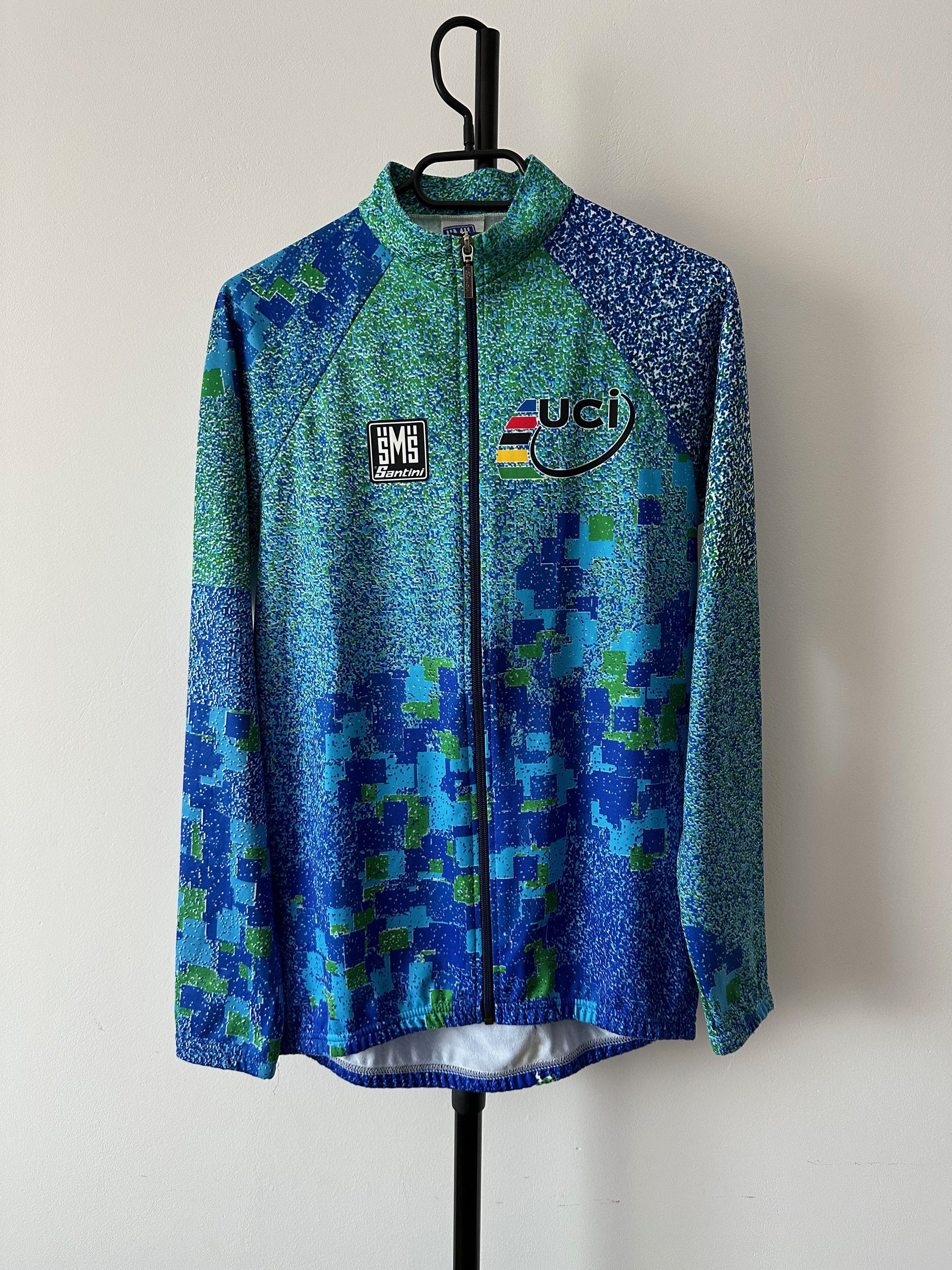 80-90 SMS Santini UCI World Tour Cycling long sleeve shirt