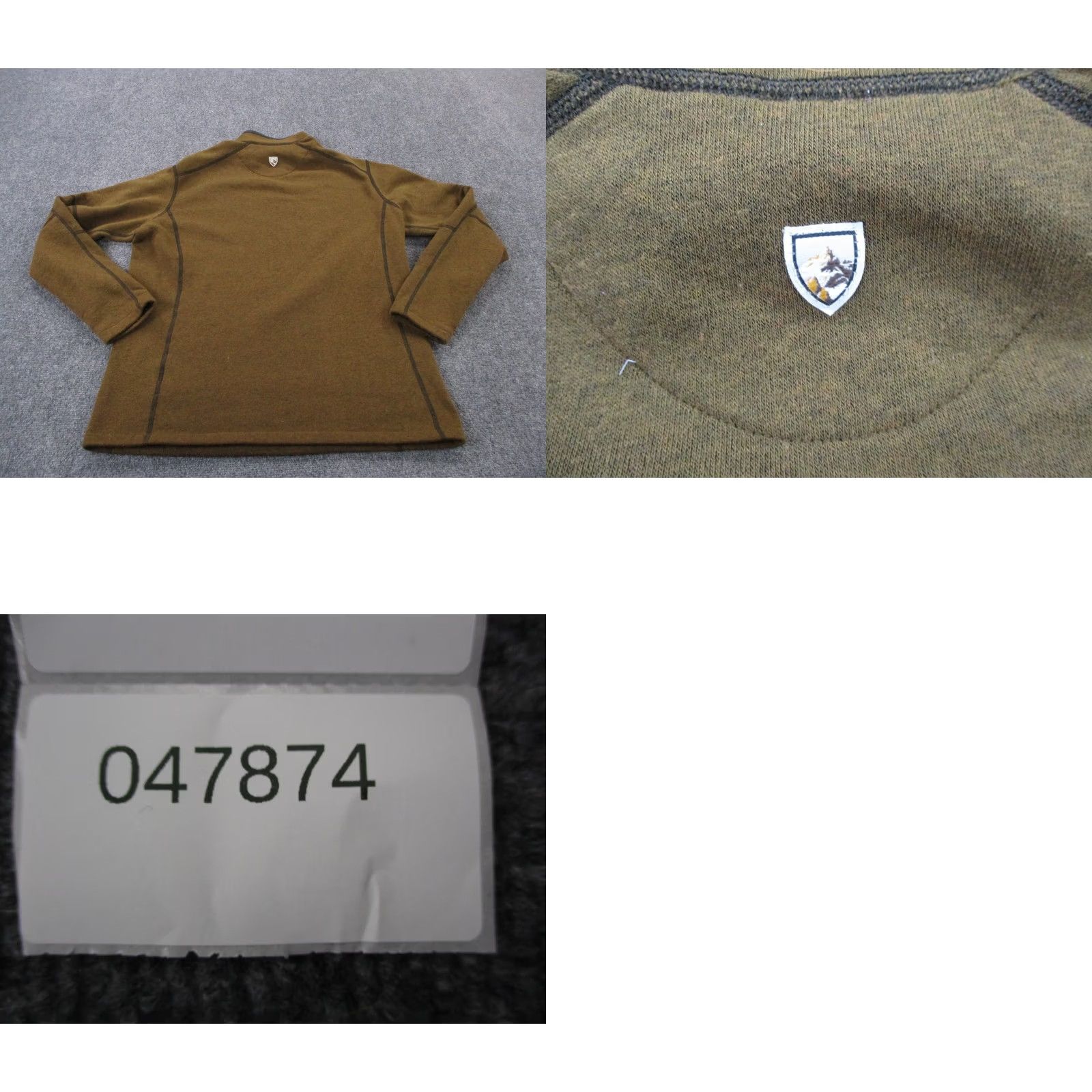 Vintage Kuhl Jacket Womens L Brown Acrylic Fleece Sweater Pullover Hiking Camping Light Jacket Women L Brown Fleece 1/4 Zip Thermal Logo Regular Size L / US 10 / IT 46 - 9 Thumbnail