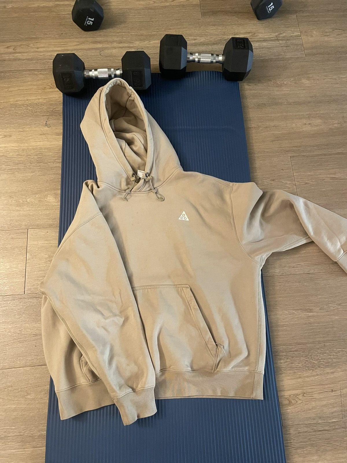 Nike × Nike ACG Nike Tan ACG Hoodie Size US L / EU 52-54 / 3 - 1 Thumbnail
