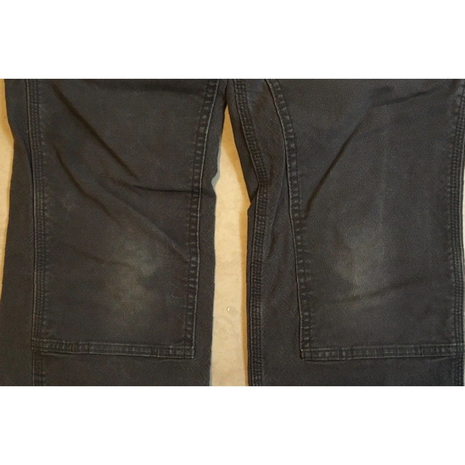 Carhartt VINTAGE Carhartt Faded Distress Double Knee Pants 30 Biker Skate Trucker Grunge 90s Size US 30 / EU 46 - 6 Thumbnail