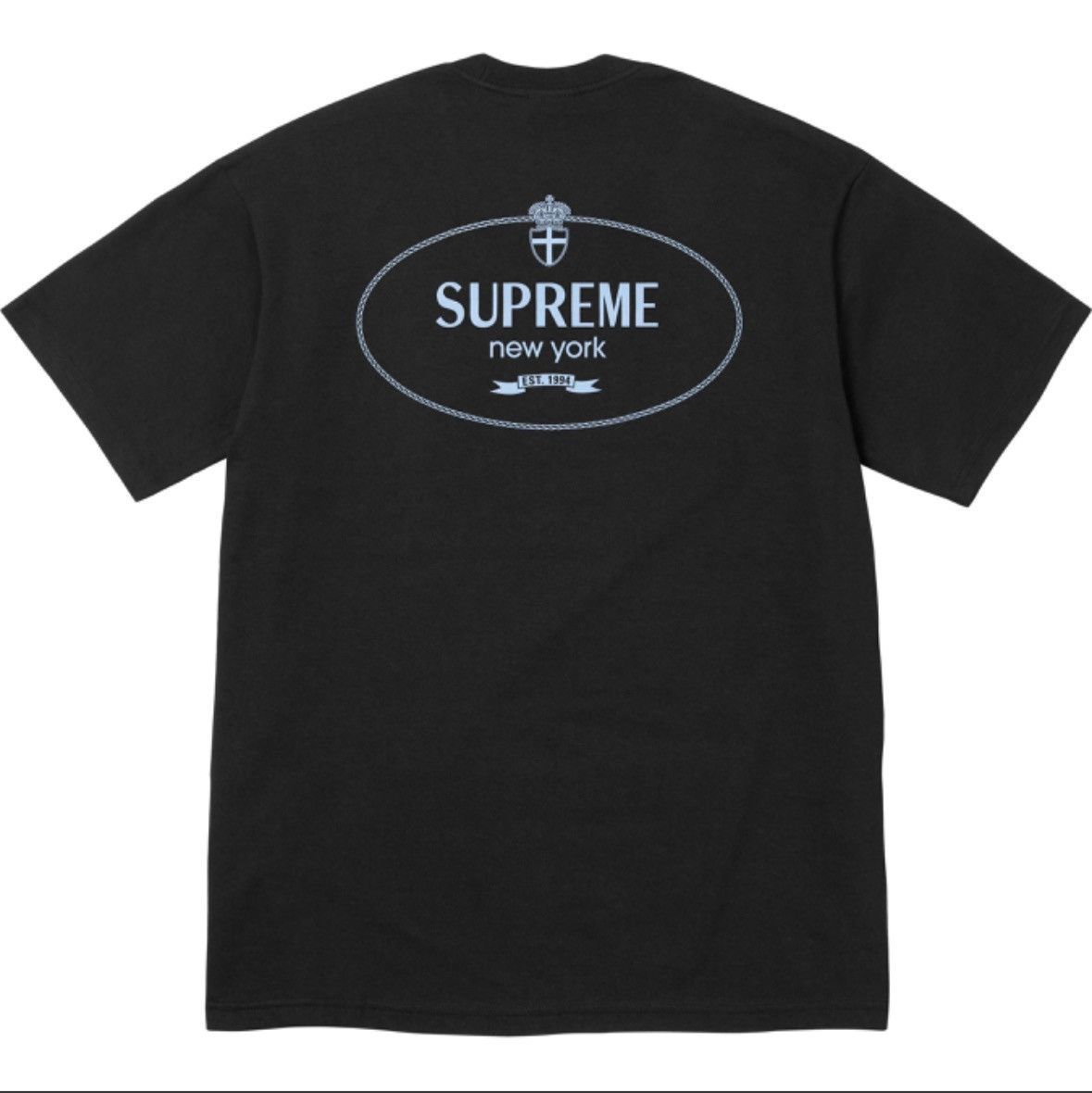 Supreme Supreme Crest Tee Size US XL / EU 56 / 4 - 1 Thumbnail