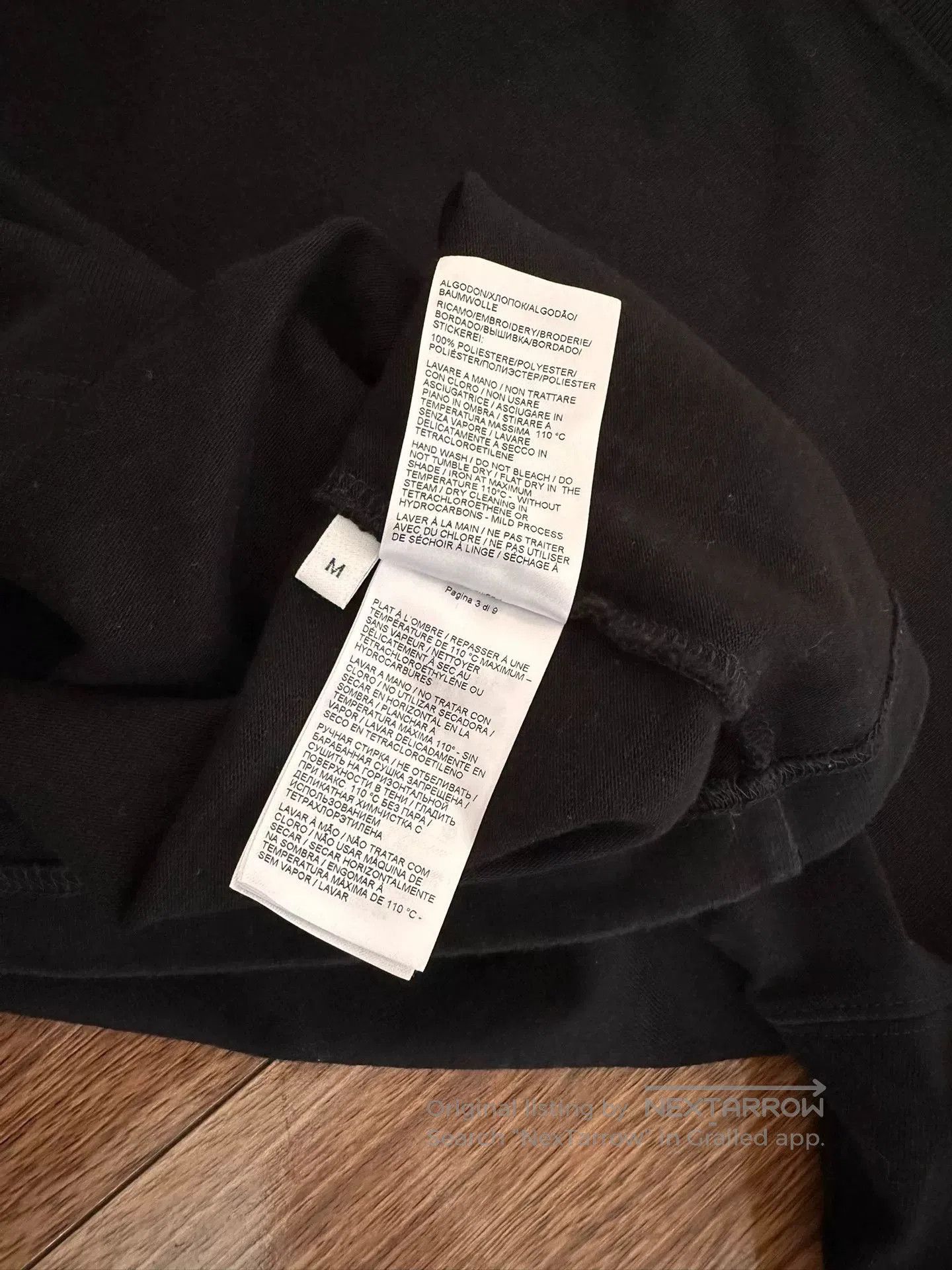 Bottega Veneta Bottega Veneta Logo Embroidered Short Sleeve Tee. Size US M / EU 48-50 / 2 - 5 Thumbnail