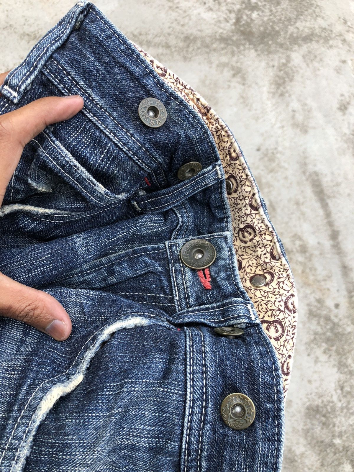 Edwin DISTRESSED CARPENTER DENIM BY EDWIN Size US 30 / EU 46 - 4 Thumbnail