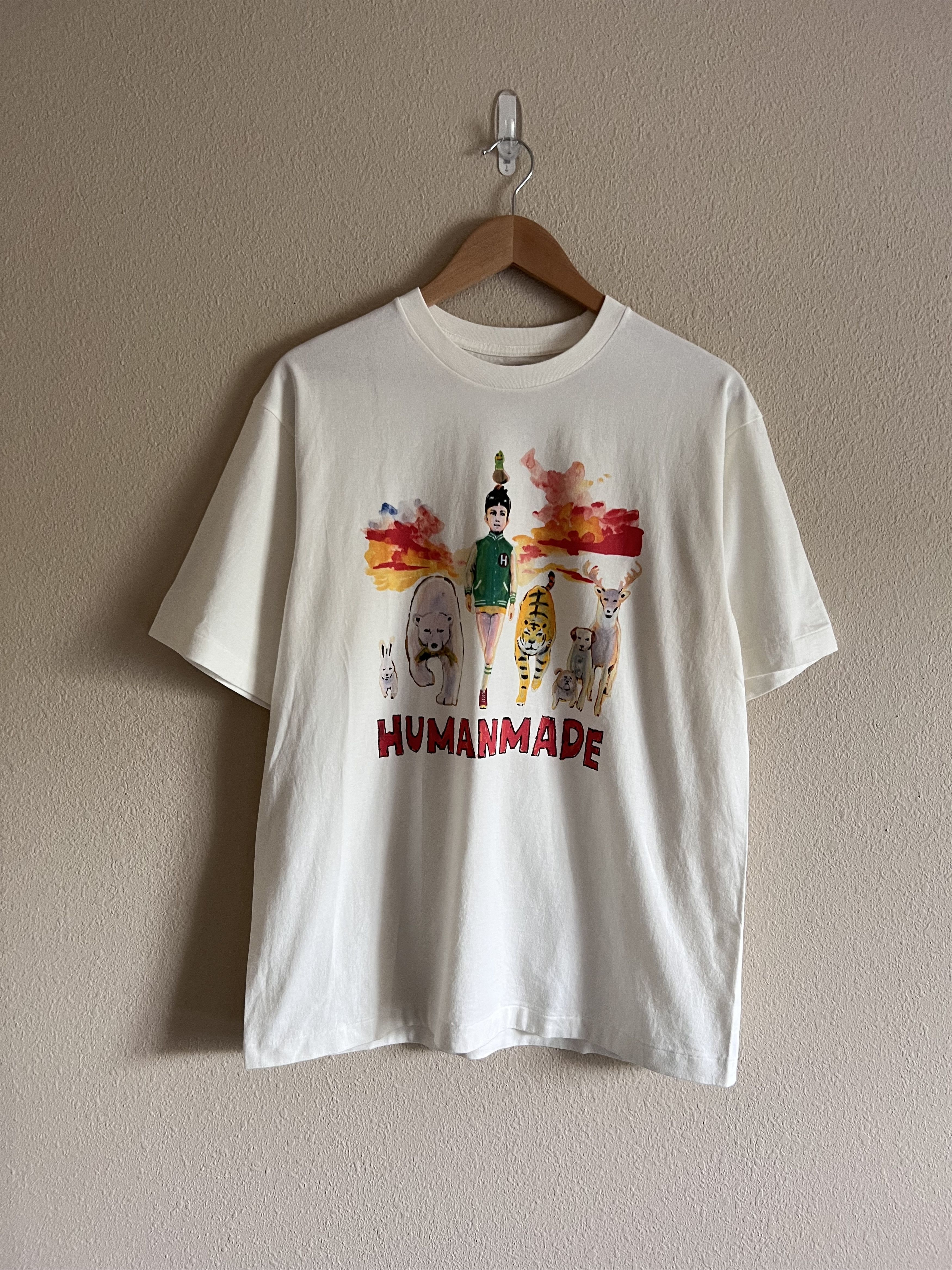 Human Made Duck Graphic #5 T-Shirt White Men's - FW22 - US