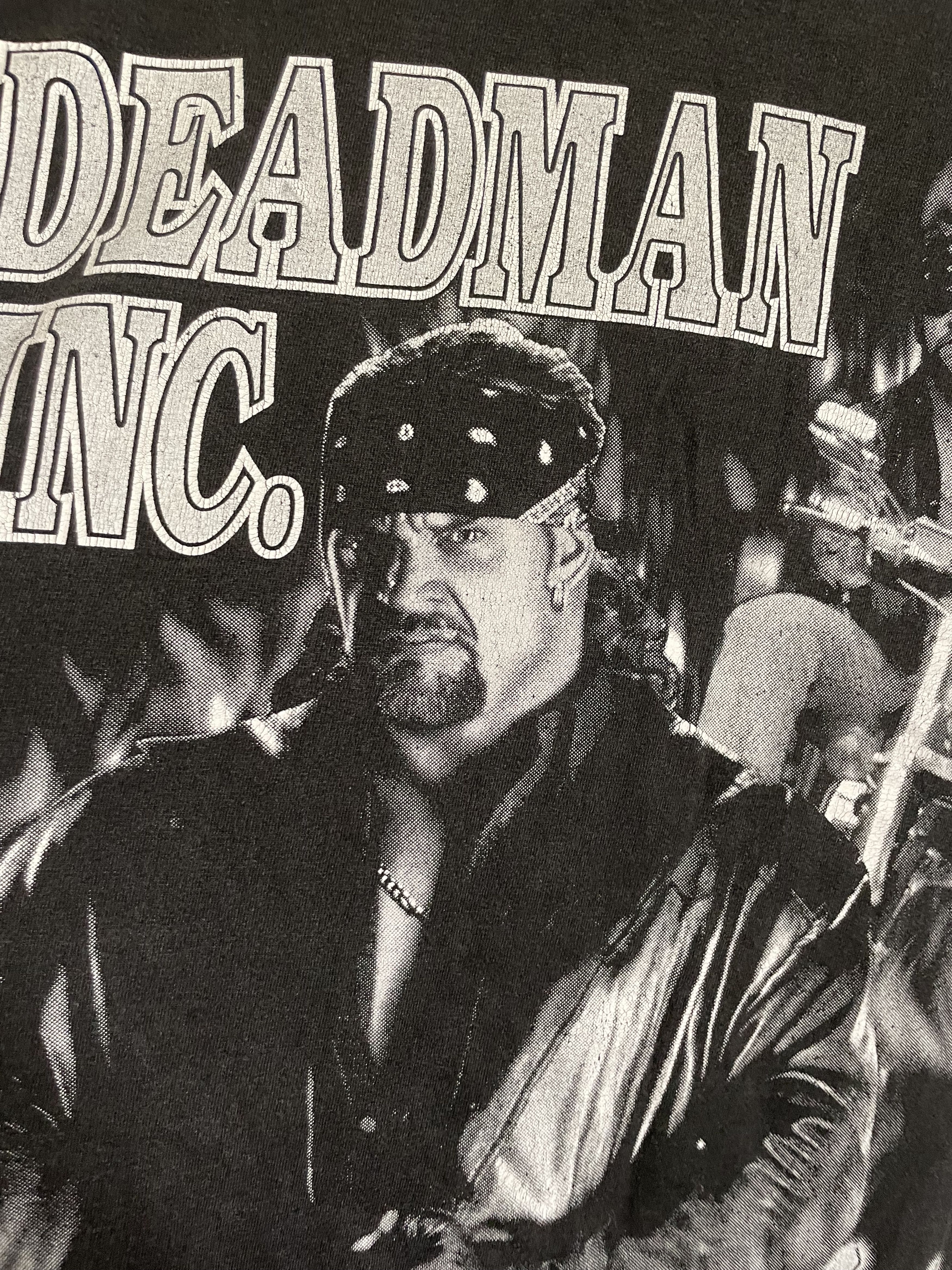 Vintage Undertaker Deadman INC. WWE WWF Wrestling 90s Vintage Tee L Size US L / EU 52-54 / 3 - 4 Thumbnail