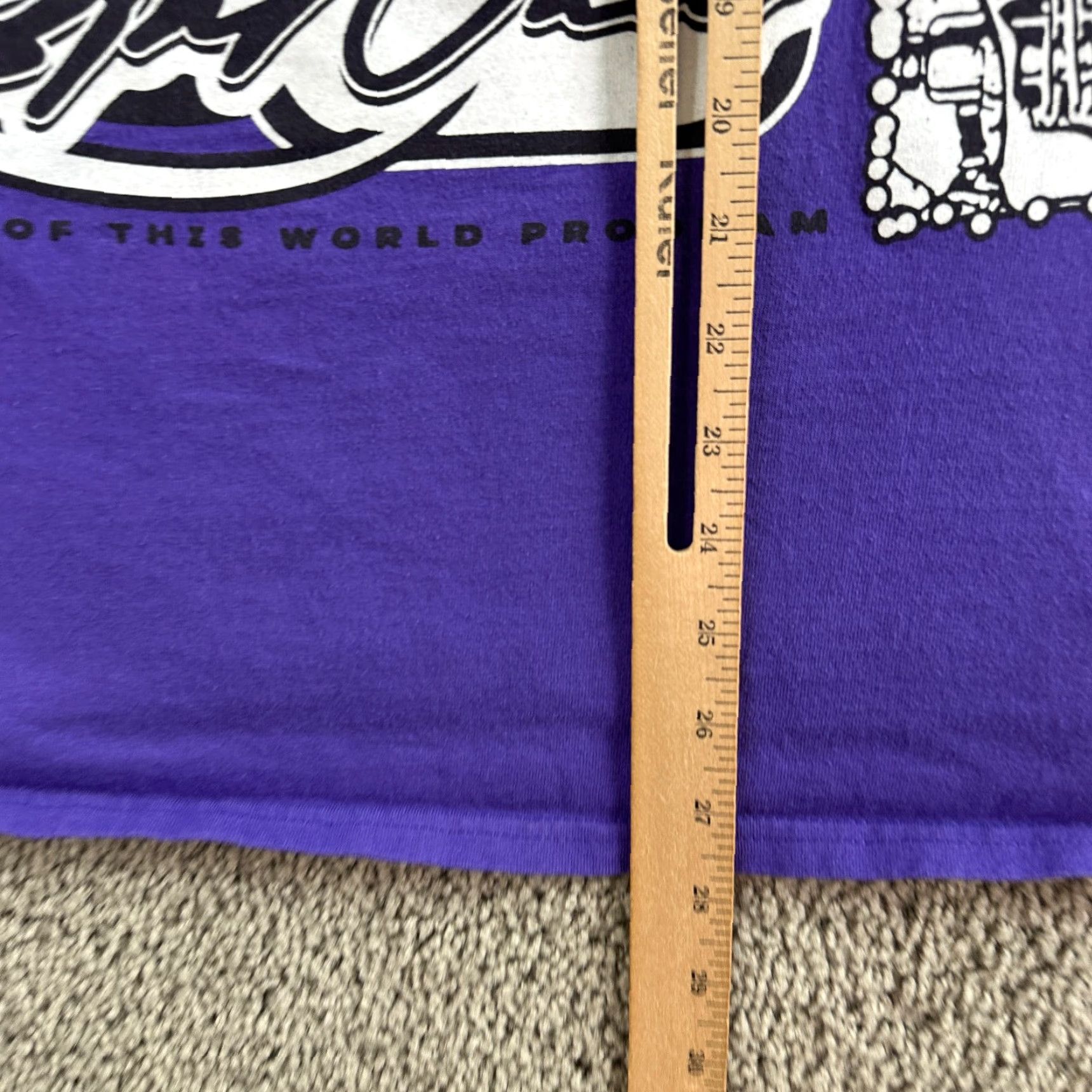 Vintage 8THWNDR Shirt Mens M Purple White Graphic Print Logo Short Sleeve Crew Neck Size US M / EU 48-50 / 2 - 5 Thumbnail