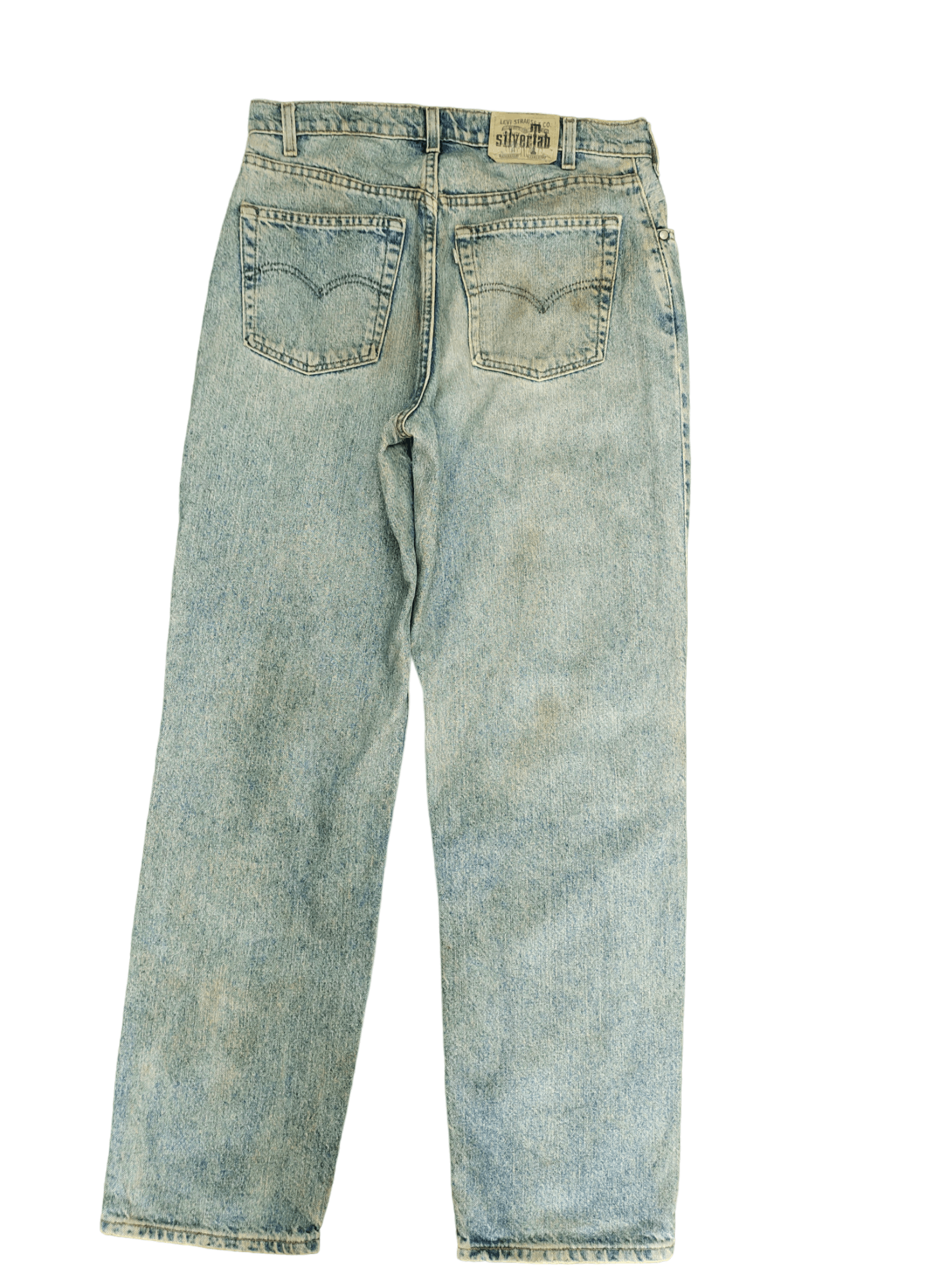 Levi's Vintage Clothing 90s Baggy Loose Jeans Levis Silvertab Loose Leg Hip Hop Y2k Size US 33 - 3 Thumbnail