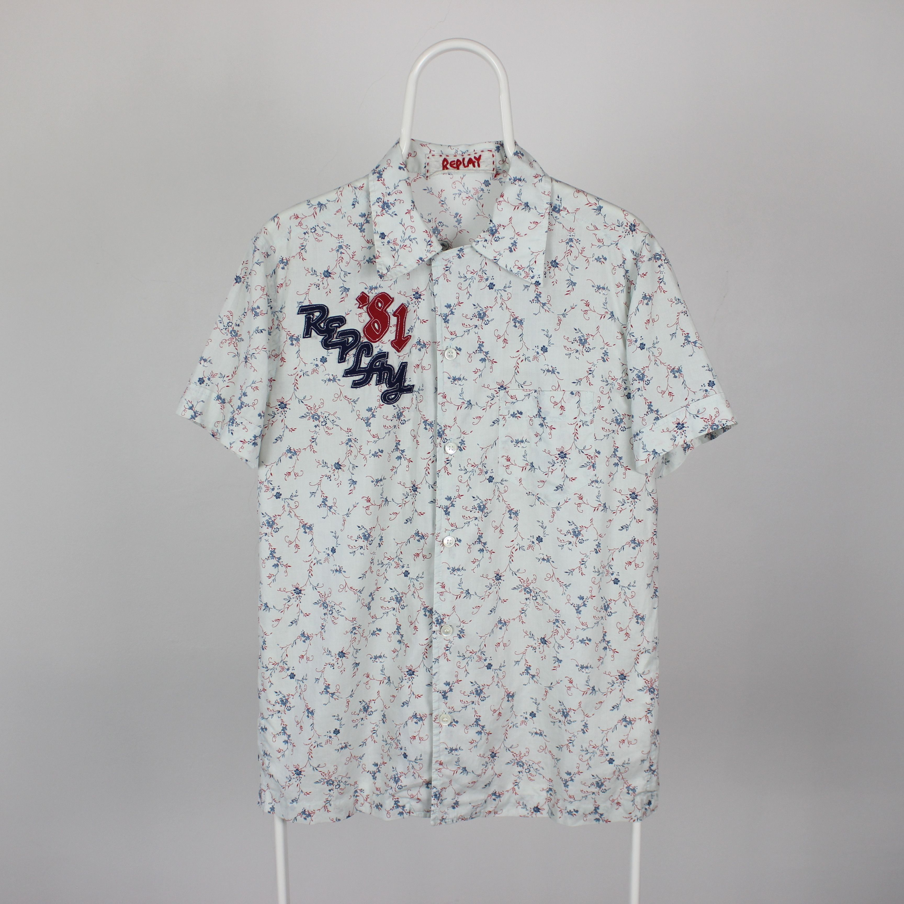 Replay Replay shirt men cotton big logo multi M Size US M / EU 48-50 / 2 - 6 Thumbnail