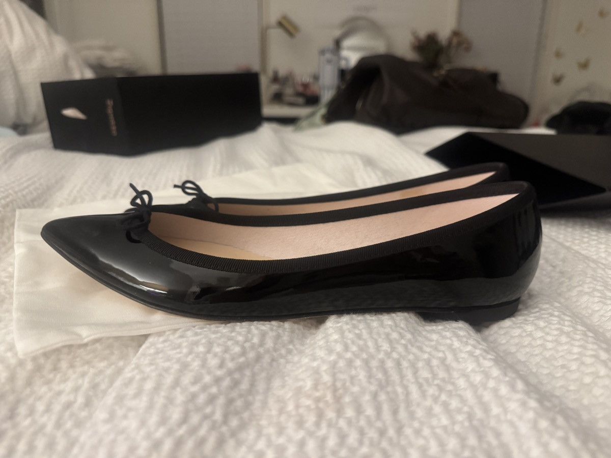 Repetto Repetto Black Brigette Ballerina Flats size 40 Size US 9 / IT 39 - 2 Thumbnail