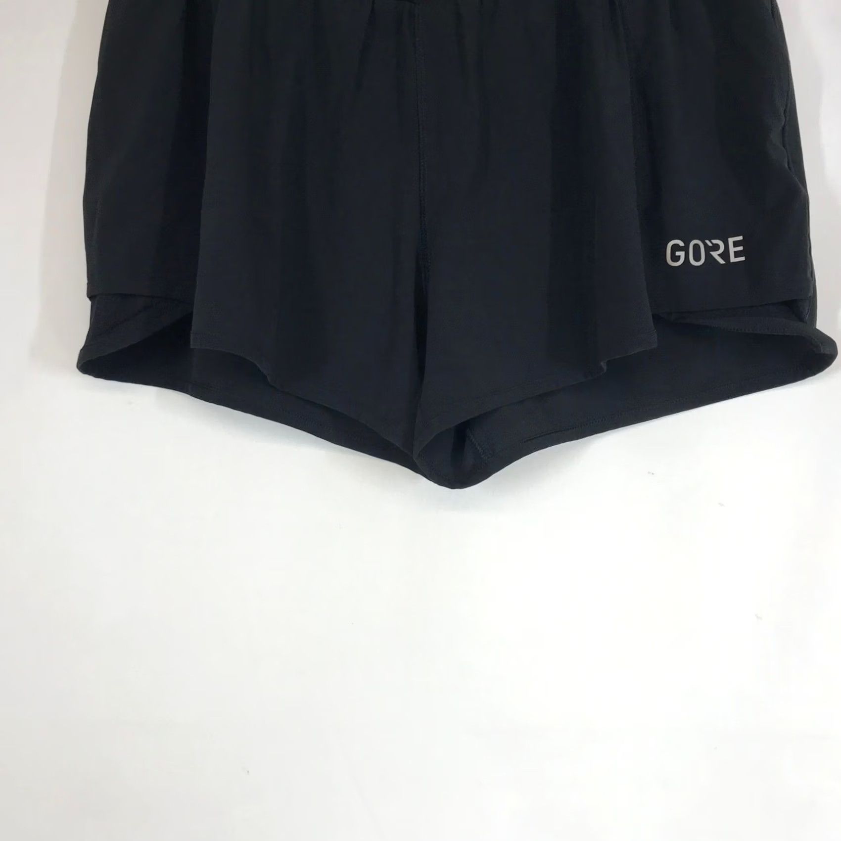 GOREWEAR GORE WEAR Women's Black Running Shorts M Built-in Liner Athletic Outdoor Size 32" / US 10 / IT 46 - 3 Thumbnail