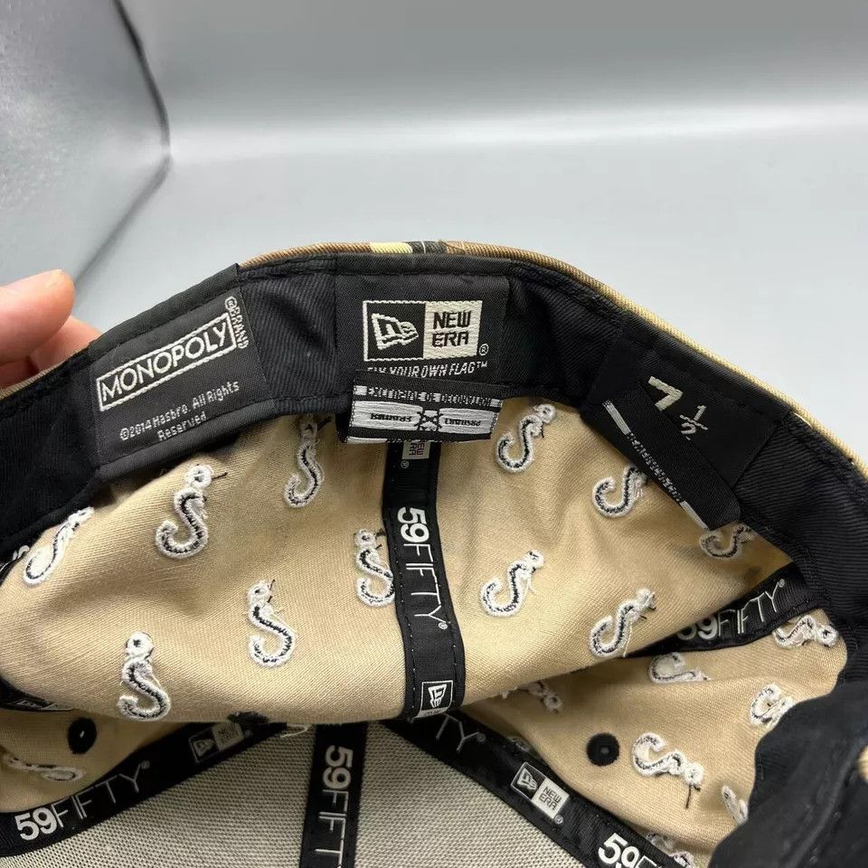 Monopoly Hat Men 1/2 Brown Camo 59Fifty New Era Fitted Cap