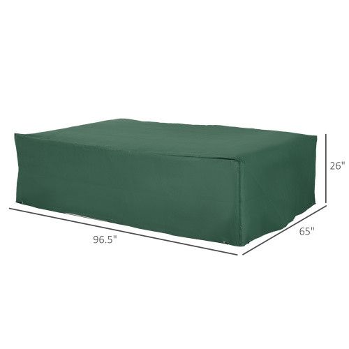 Designer × Homemade 97" x 65" x 26" Heavy Duty Outdoor Sectional Sofa Cover, Wat Size US L / EU 52-54 / 3 - 5 Thumbnail