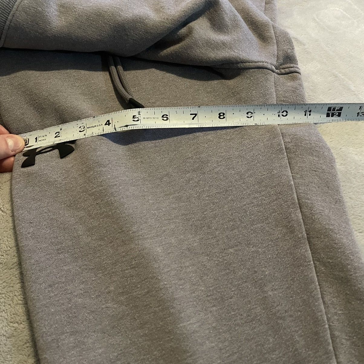 Under Armour Under Armour ColdGear Mens Gray Joggers Sweatpants Medium Size US 26 / EU 42 - 11 Thumbnail