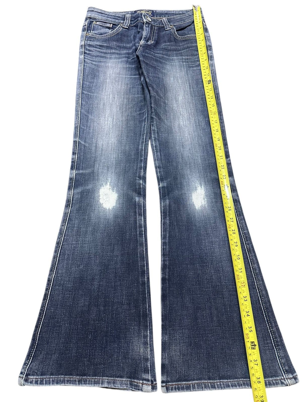 Edwin × Japanese Brand Vintage Edwin Something With WideLeg Bootcut Style Faded Size US 28 / EU 44 - 14 Thumbnail