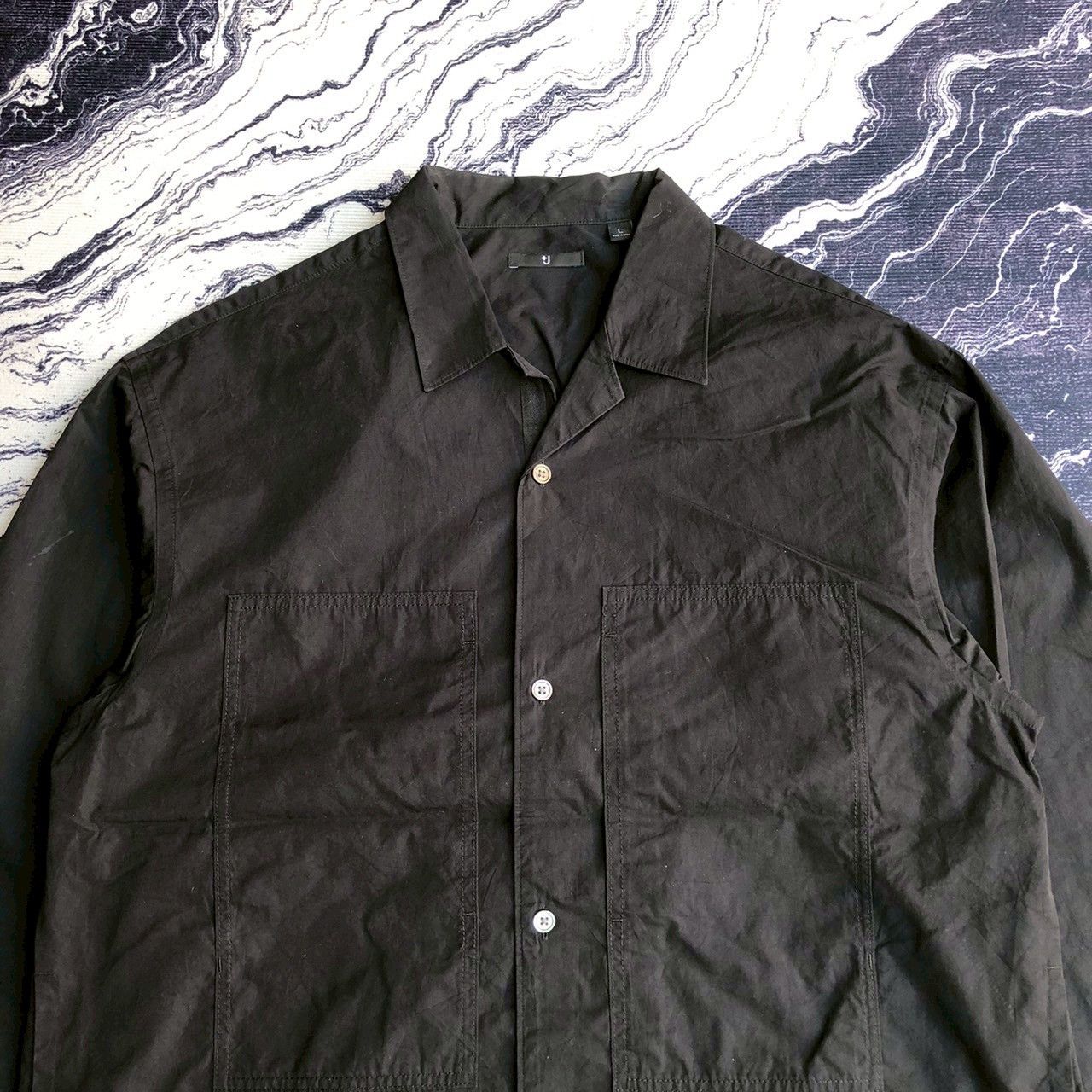 Designer × Jil Sander × Uniqlo Jil Sander x Uniqlo Lightweight Overshirt Jacket Size US L / EU 52-54 / 3 - 4 Thumbnail