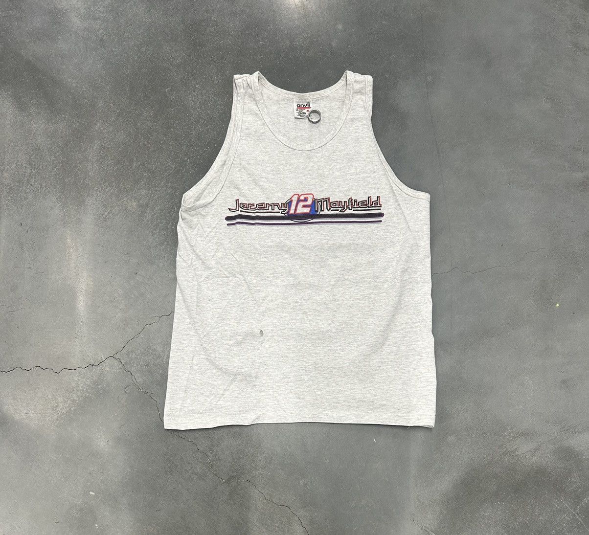 NASCAR × Vintage Grey and purple Jeremy Mayfield NASCAR tank top Size US M / EU 48-50 / 2 - 1 Thumbnail