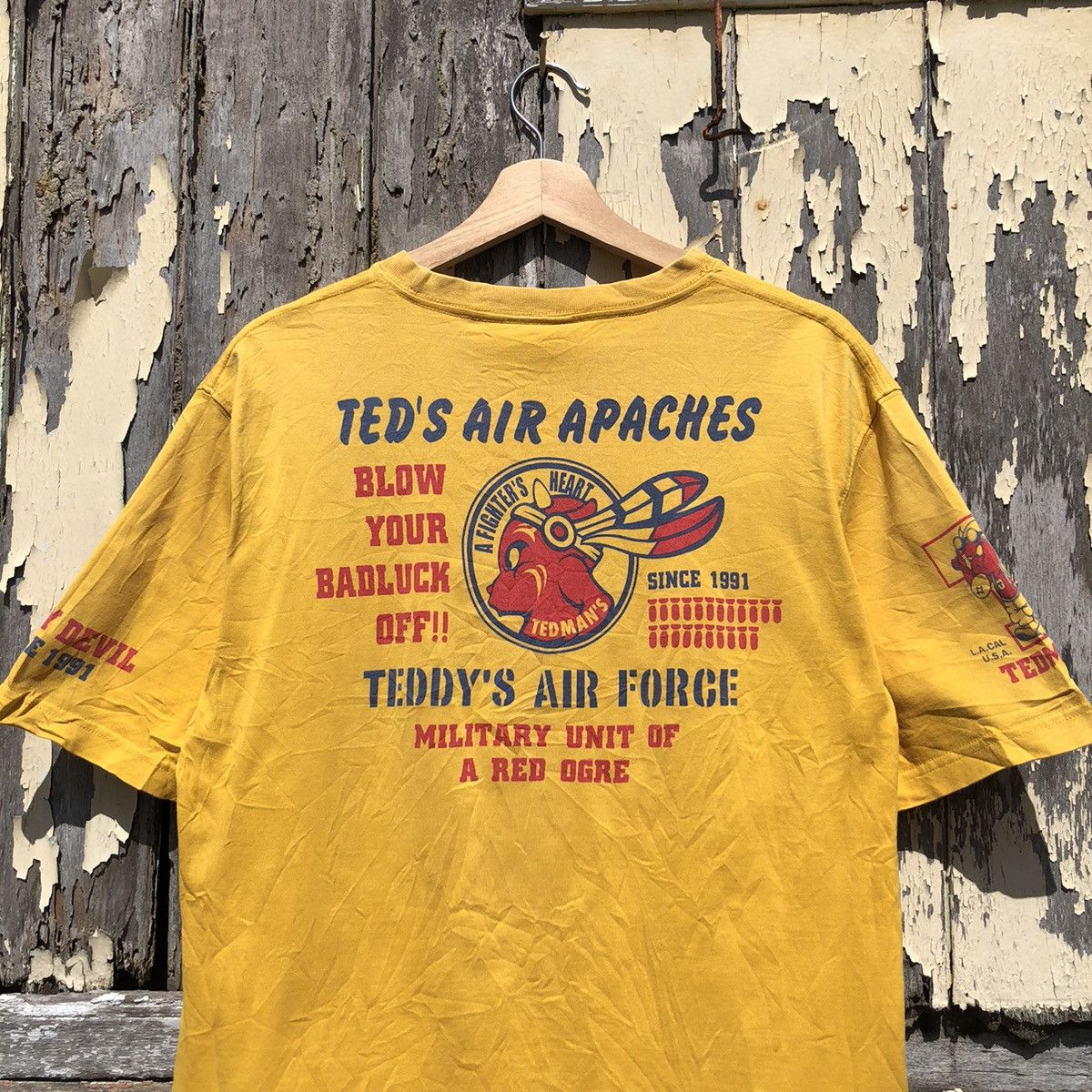 Vintage 🔥Rare🔥 Ted Company Us Air Force Tshirt Size US M / EU 48-50 / 2 - 11 Thumbnail