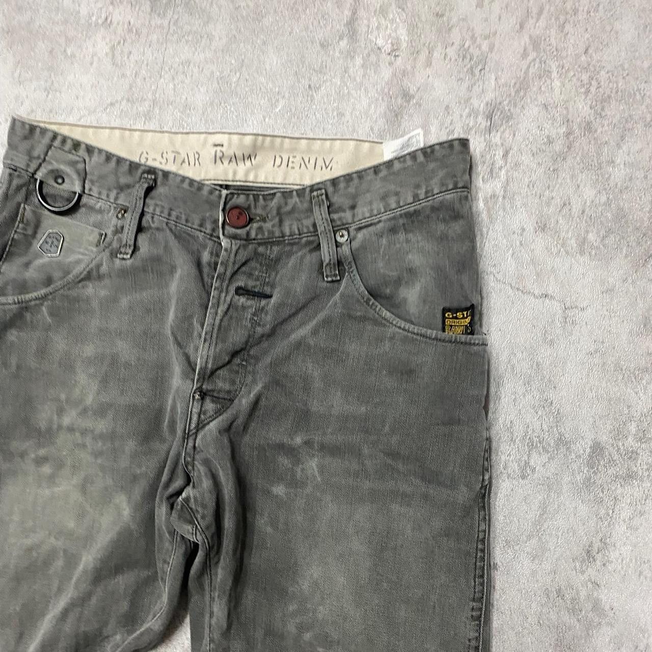 G-Star Grey G-Star raw jeans with zip details #streetwear Size 30" / US 8 / IT 44 - 4 Thumbnail
