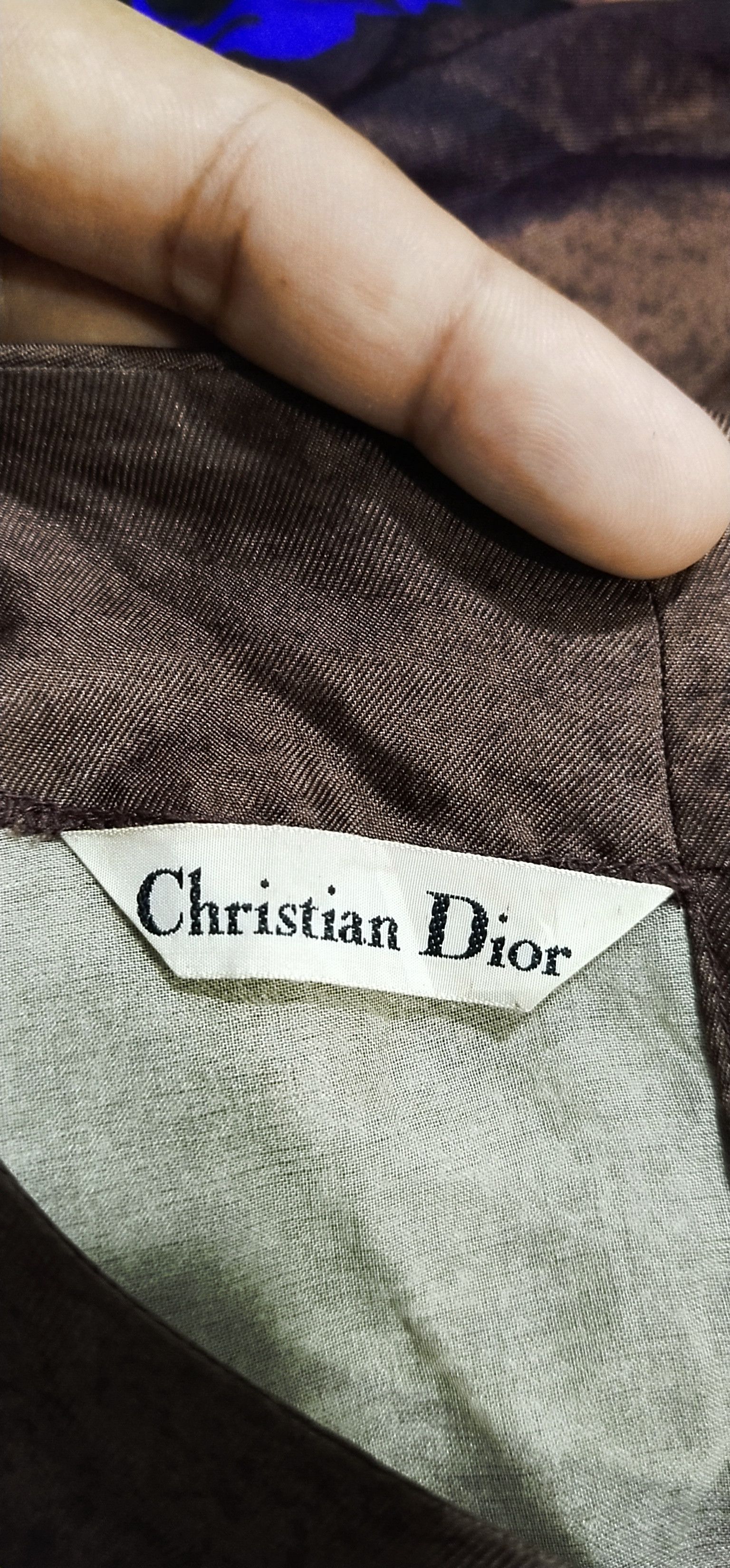 Japanese Brand Final Drop Vintage Christian Dior Vest Silk Size M / US 6-8 / IT 42-44 - 5 Thumbnail