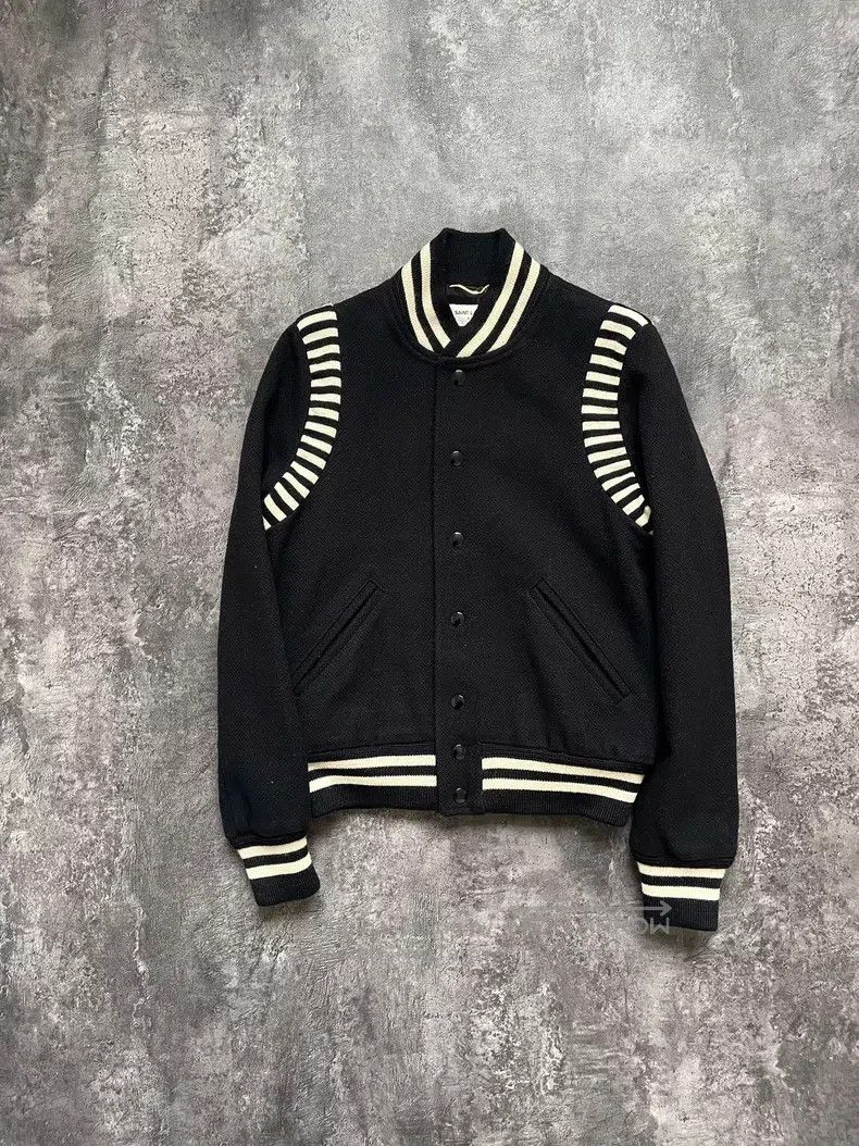 Saint Laurent Paris Saint Laurent Paris Zebra print patchwork woolen baseball Size XS / US 0-2 / IT 36-38 - 1 Thumbnail